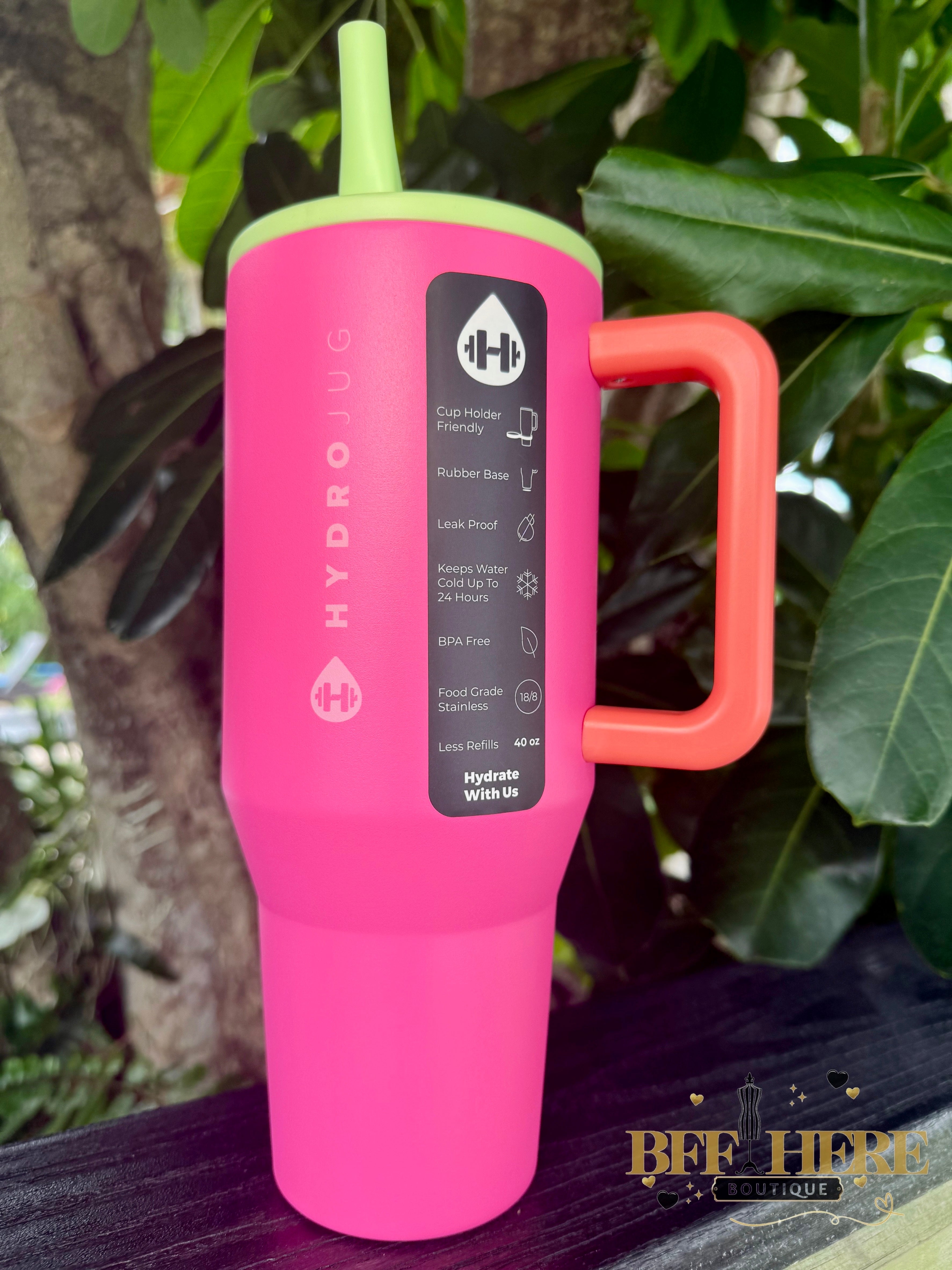 HydroJug Traveler - 40 oz. / Orchid – BFF Here