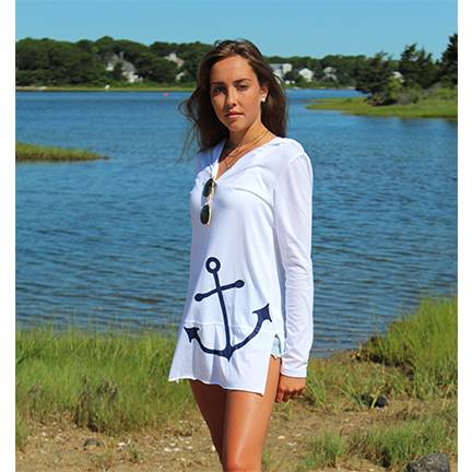 Anchor beach hot sale cover up