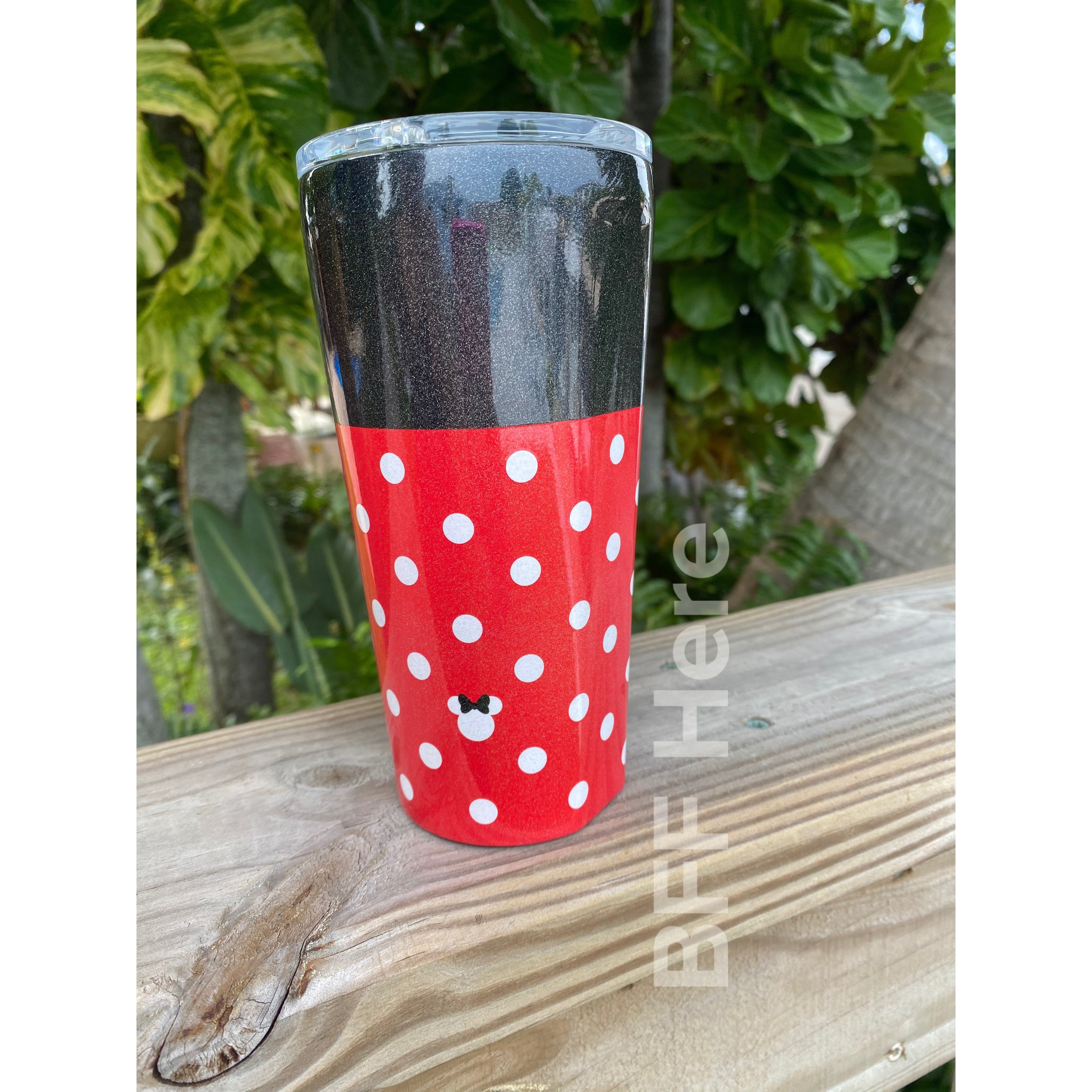 Corkcicle 16 oz Disney Tumbler- Minnie Mouse Polka Dot