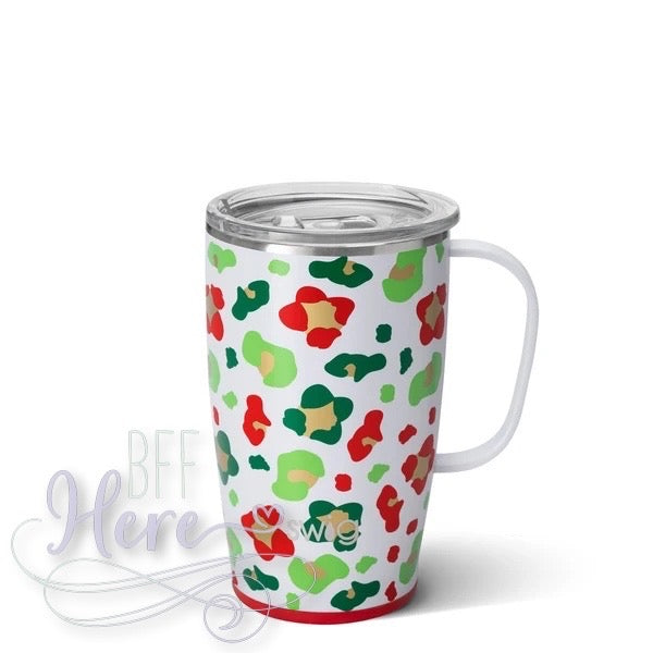 Swig 18oz Travel Mug, Tinsel Town