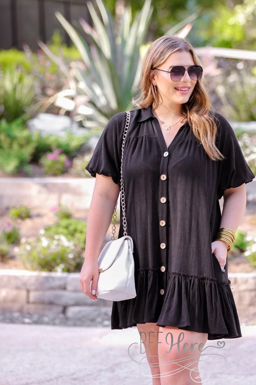 Palmer Button Up Dress