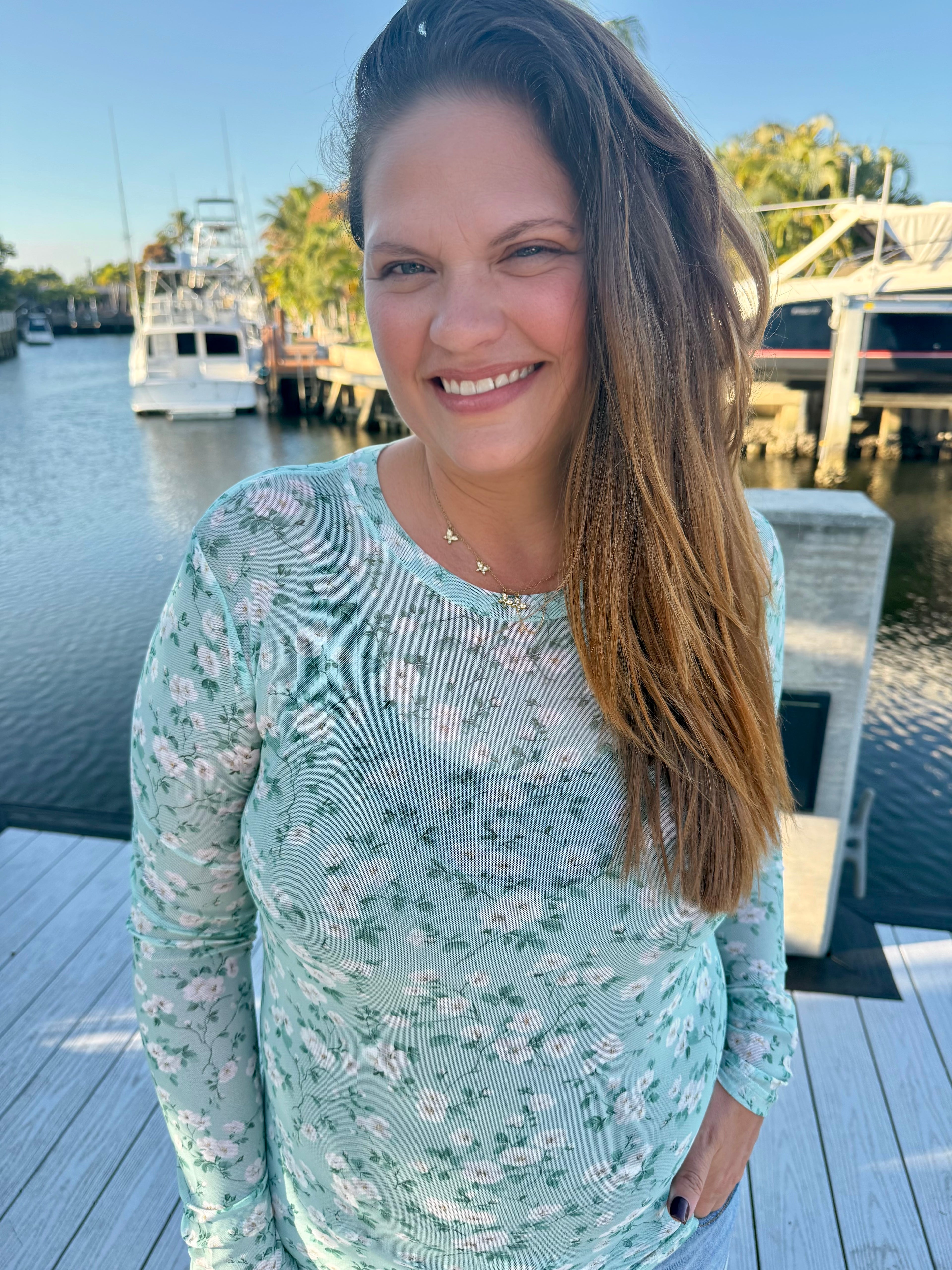 Spring Dress It Up Mesh Top by Blakeley - BFF Here