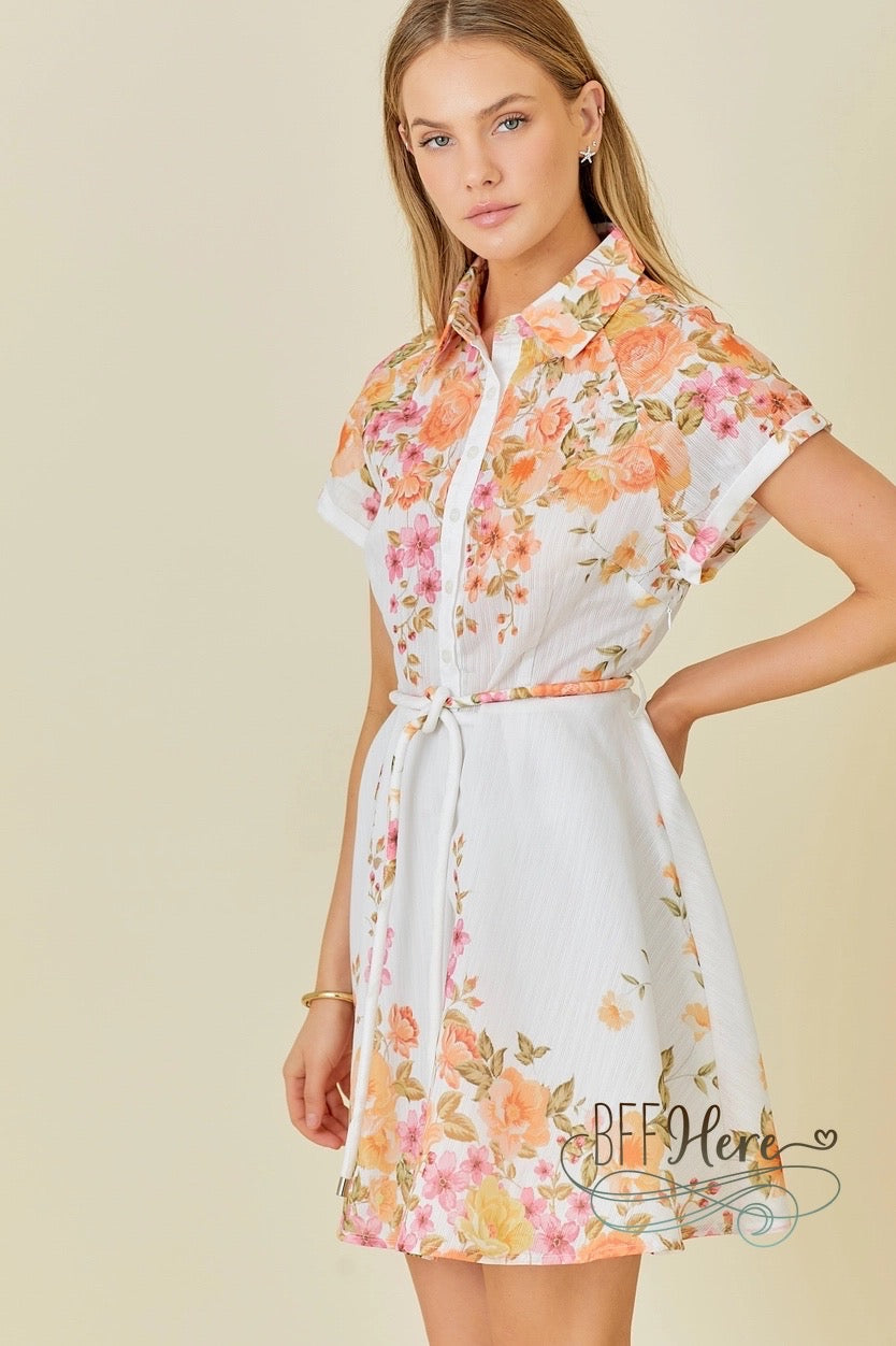 Blossom Breeze Floral Dress - BFF Here