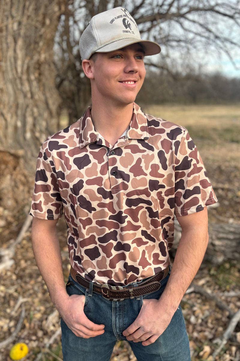 You Can't See Me Men's Polo By Sterling Kreek - BFF Here