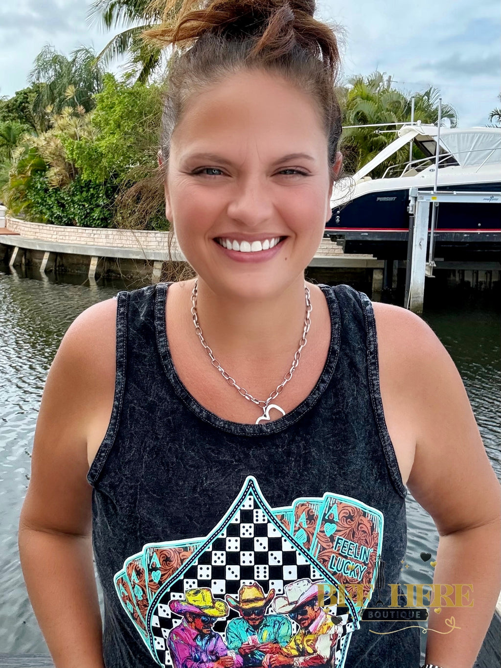 Feelin' Lucky Tank by Sterling Kreek - BFF Here