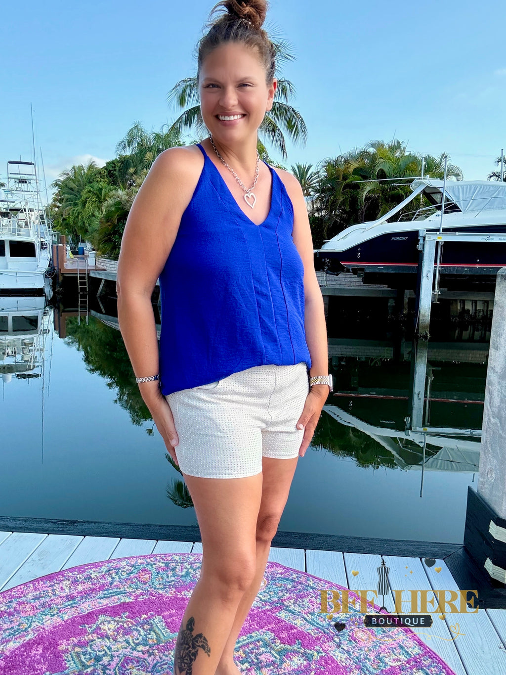 Jitterbug Shorts / Cream by Sterling Kreek - BFF Here