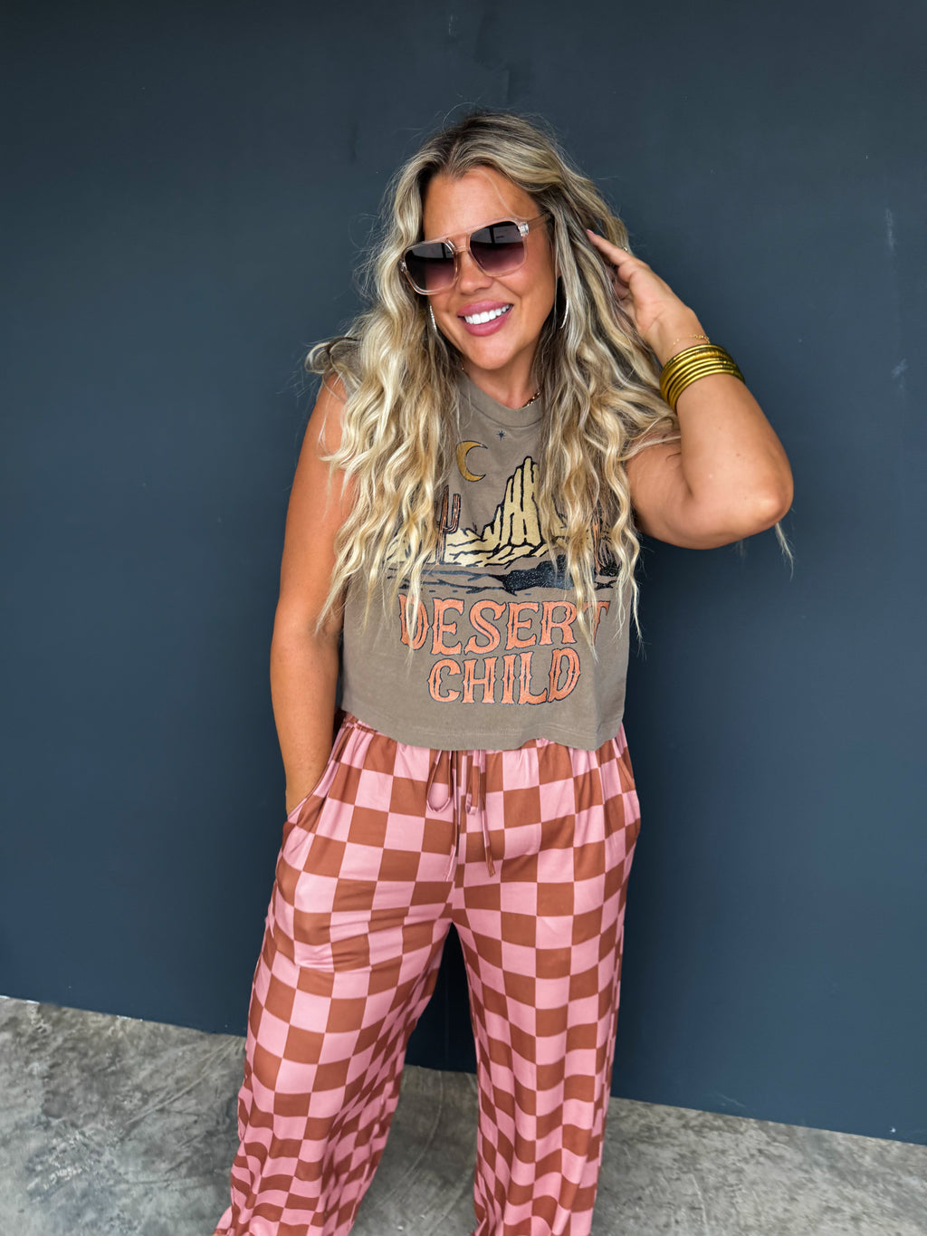 PREORDER: Checker Pop Pants by Blakeley (ETA: Beginning of September) - BFF Here