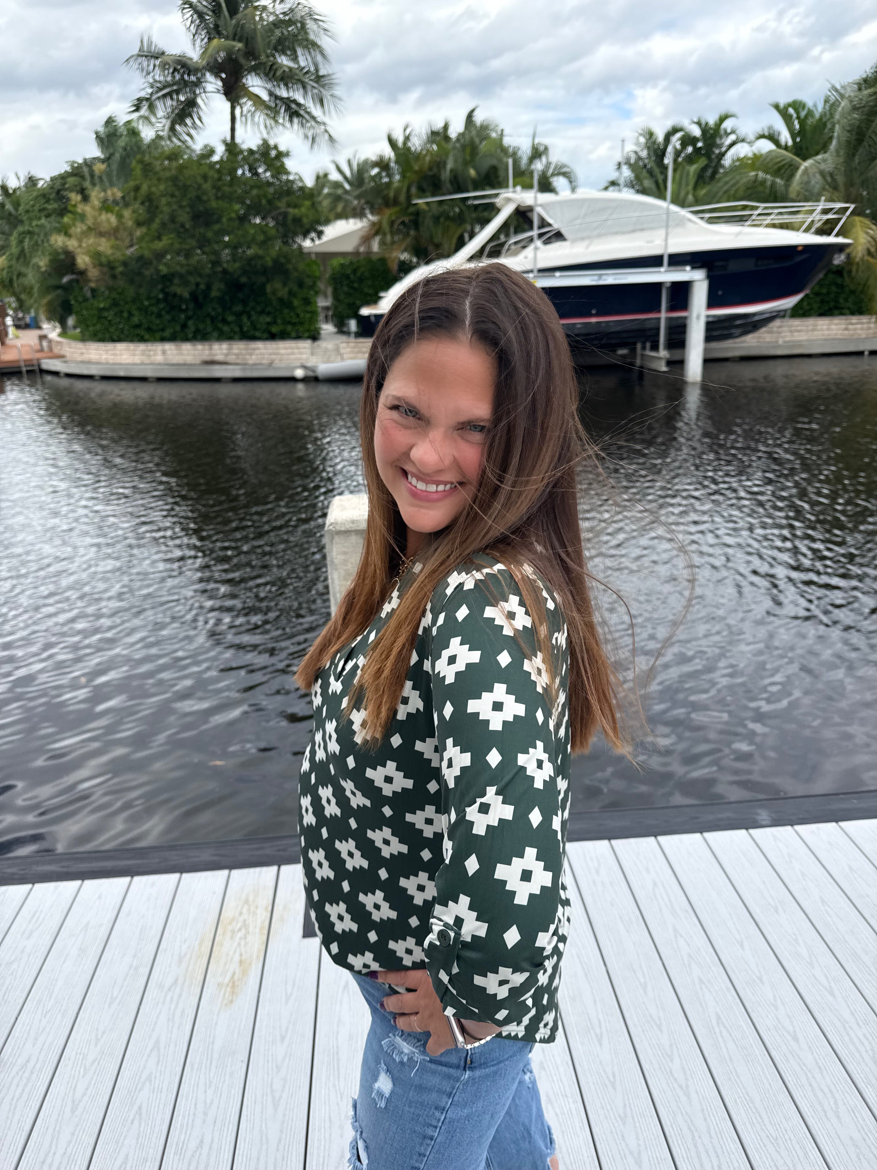 Aztec Pines Top by Sterling Kreek - BFF Here