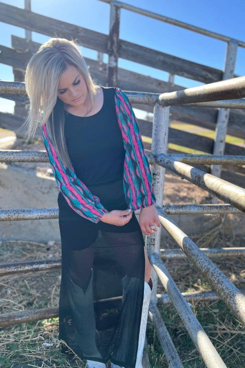 High Road Slit Skirt by Sterling Kreek - BFF Here