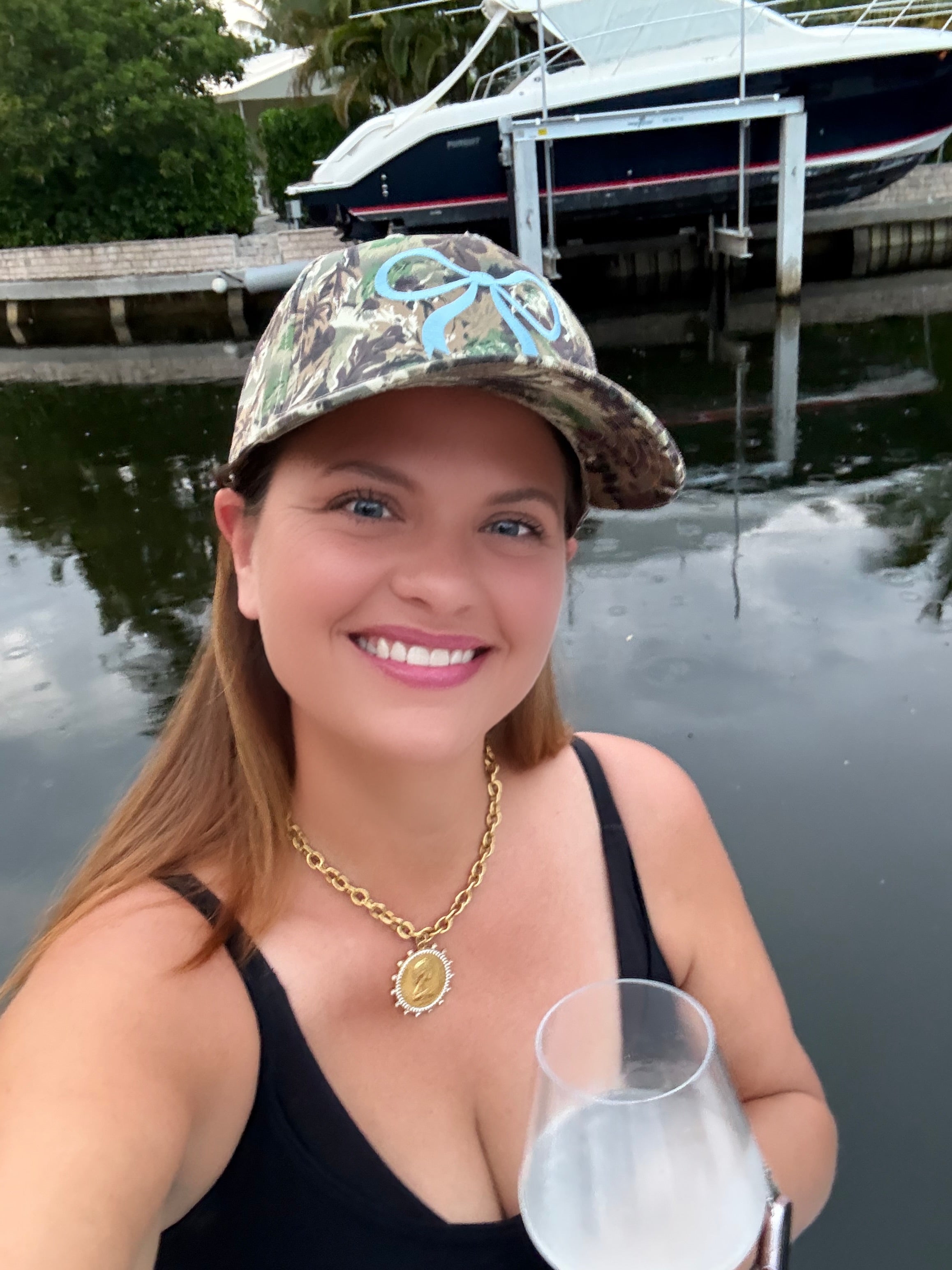 Camo Ribbon Cap - BFF Here