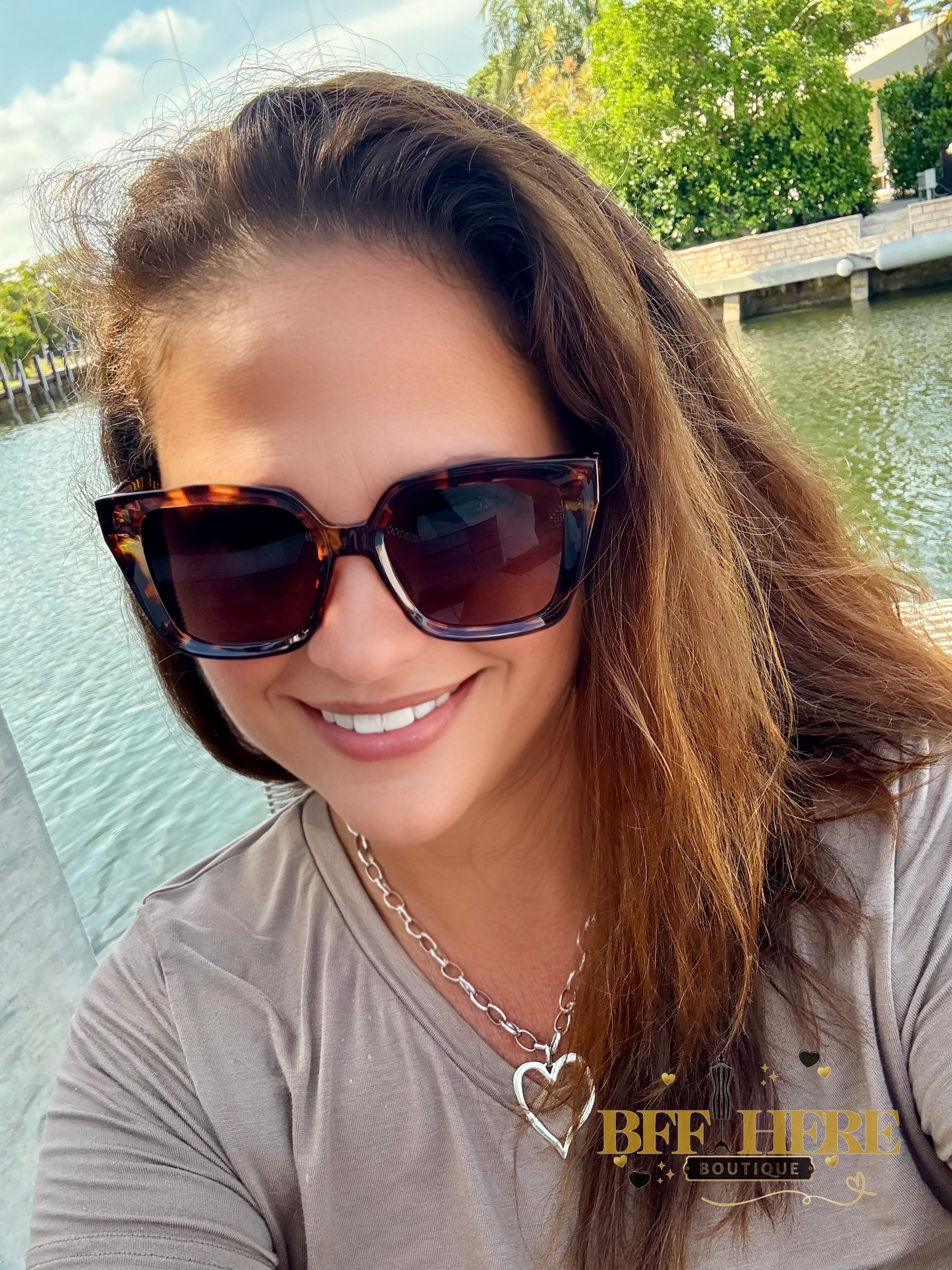 Shady Behavior Sunglasses by Jess Lea / Choice of Color - BFF Here