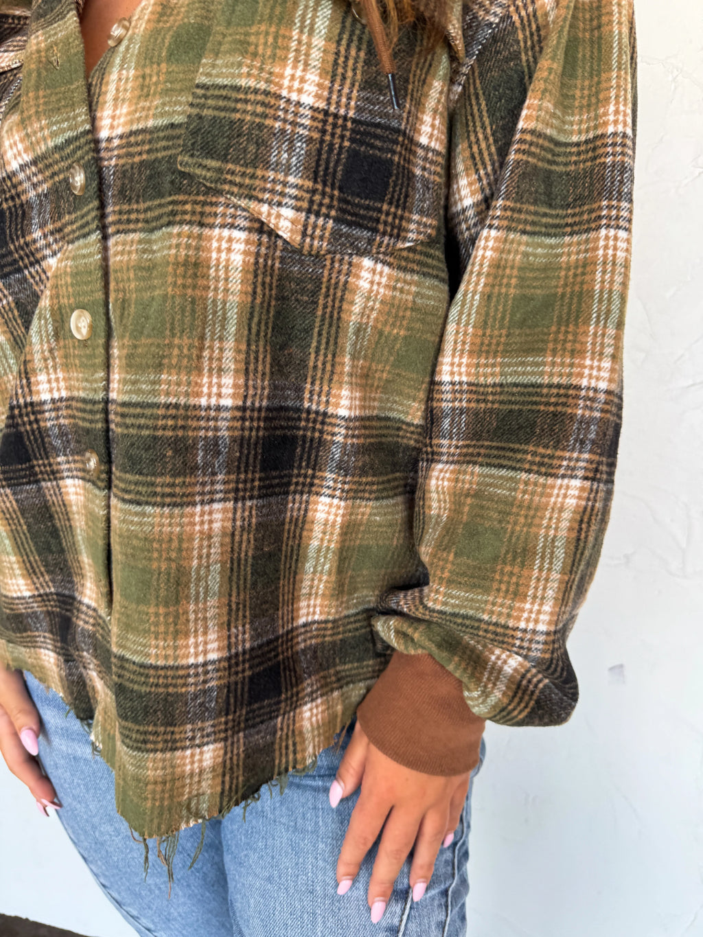 PREORDER: Mountain Morning Plaid Shacket by Blakeley (ETA: October)