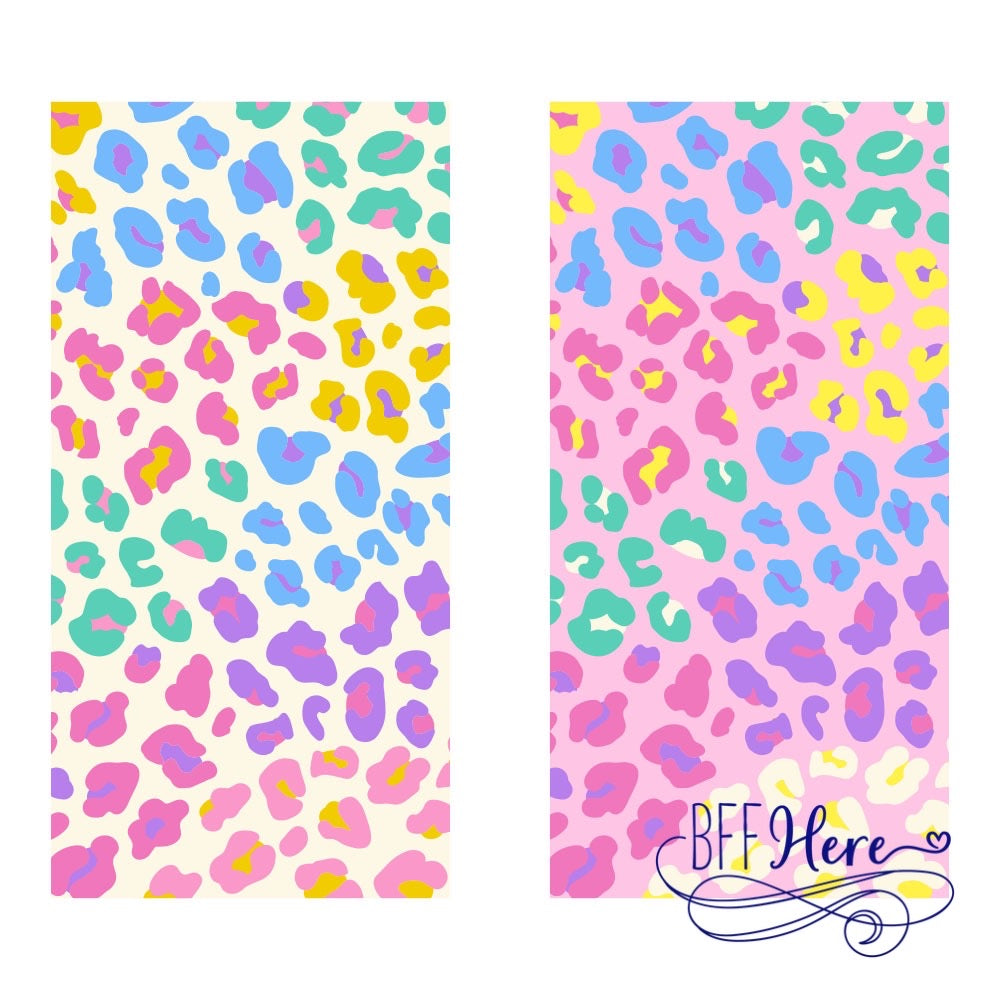 Rainbow Roar: Quick-Dry Leopard Beach Towel by Katydid - BFF Here