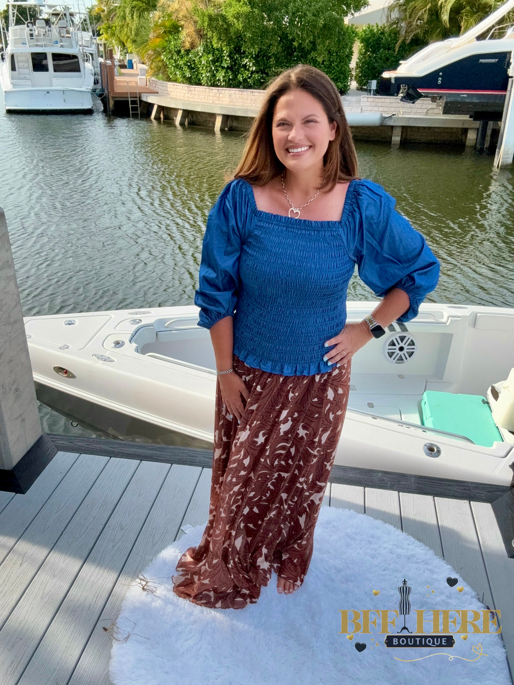 Tooled In Paradise Skirt by Sterling Kreek - BFF Here