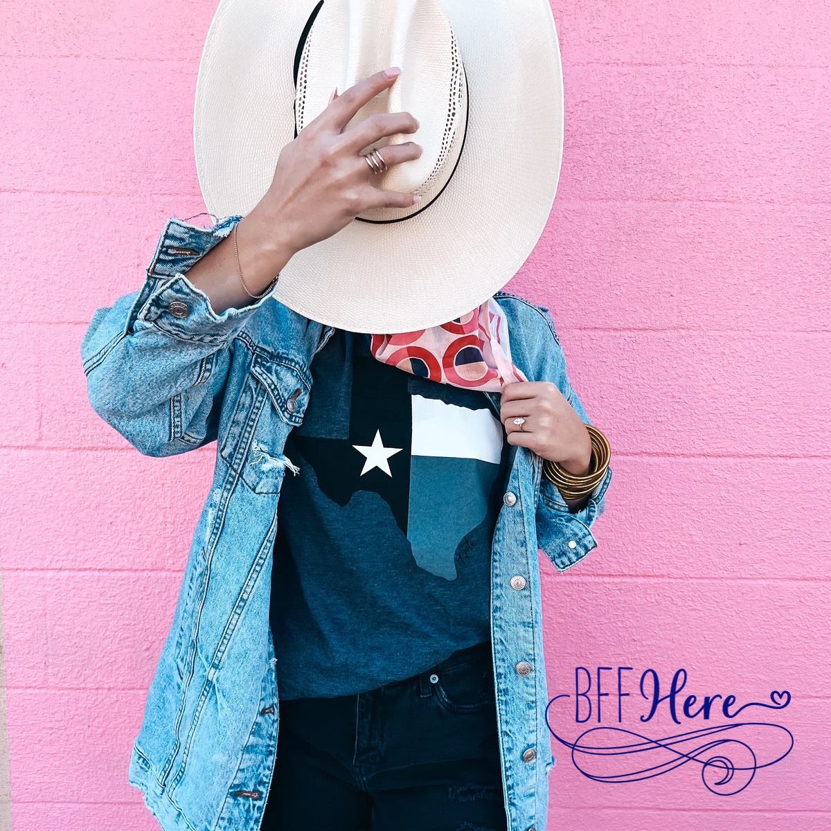 Lone Star Luxe: Texas Tee - BFF Here