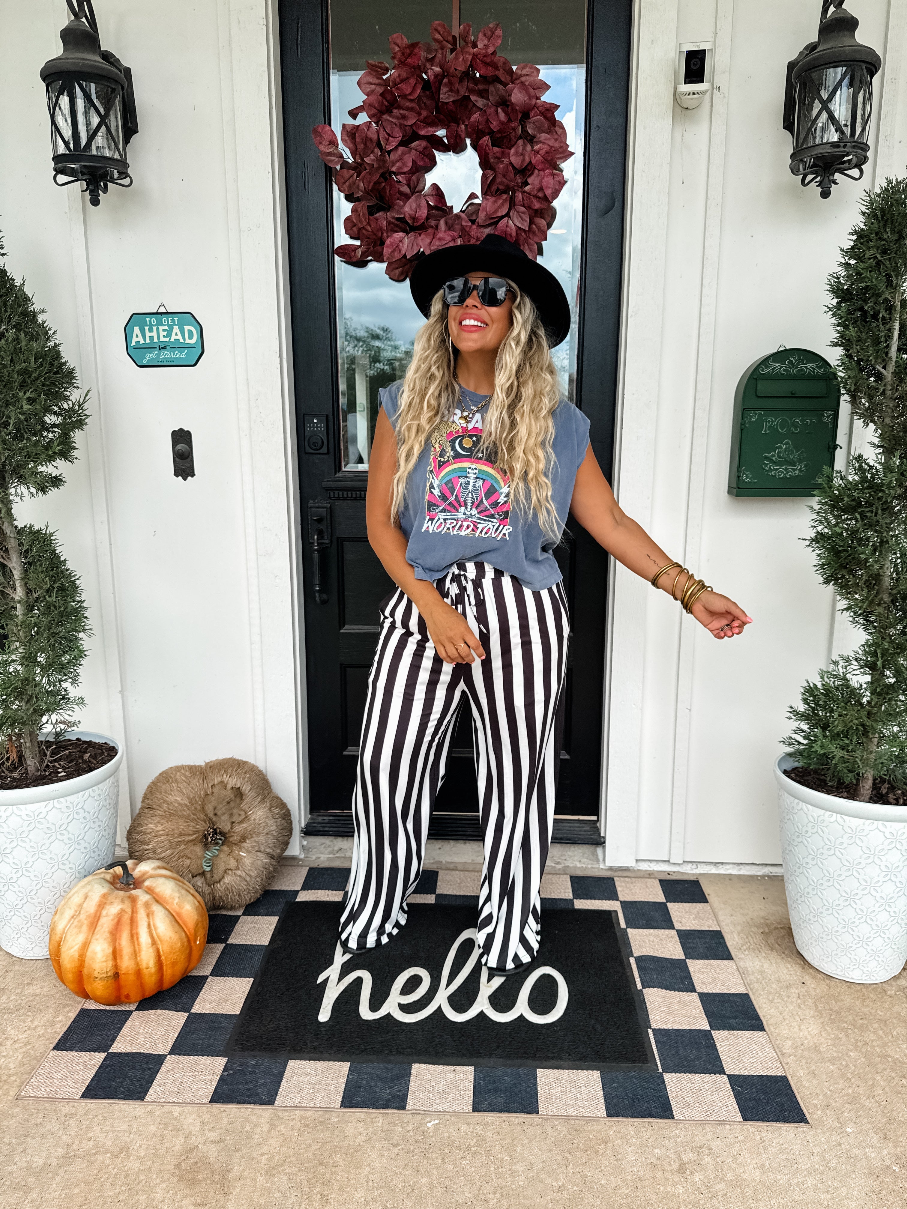 PREORDER- Vertical Stripe Pants by Blakeley (ETA: Mid September) - BFF Here