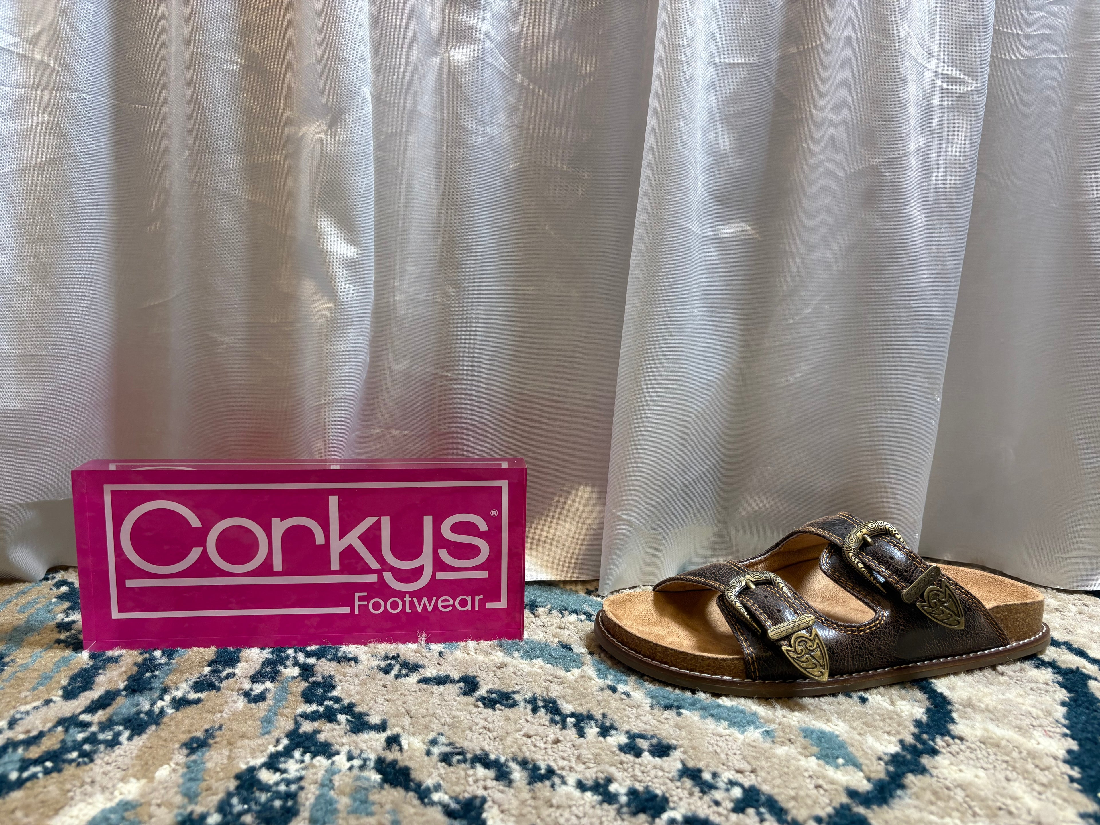 Atta Girl / Espresso Crinkle by Corkys (ARRAY) --Ships in August - BFF Here