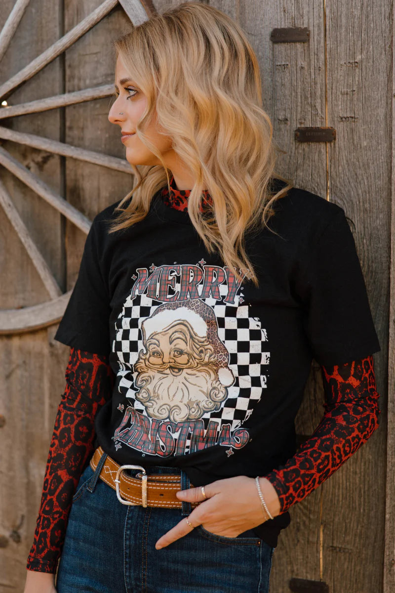 Checked Twice Tee by Sterling Kreek