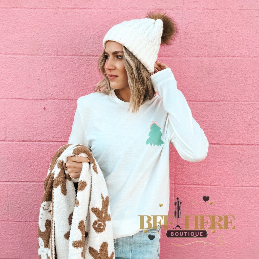 Merry Little Christmas Longsleeve - BFF Here