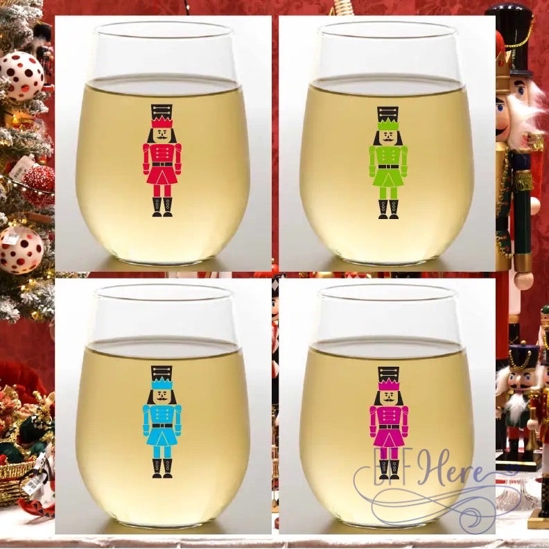 Shatter Not, Wine A Lot: Unbreakable Sipping Fun / Christmas Funny - BFF Here