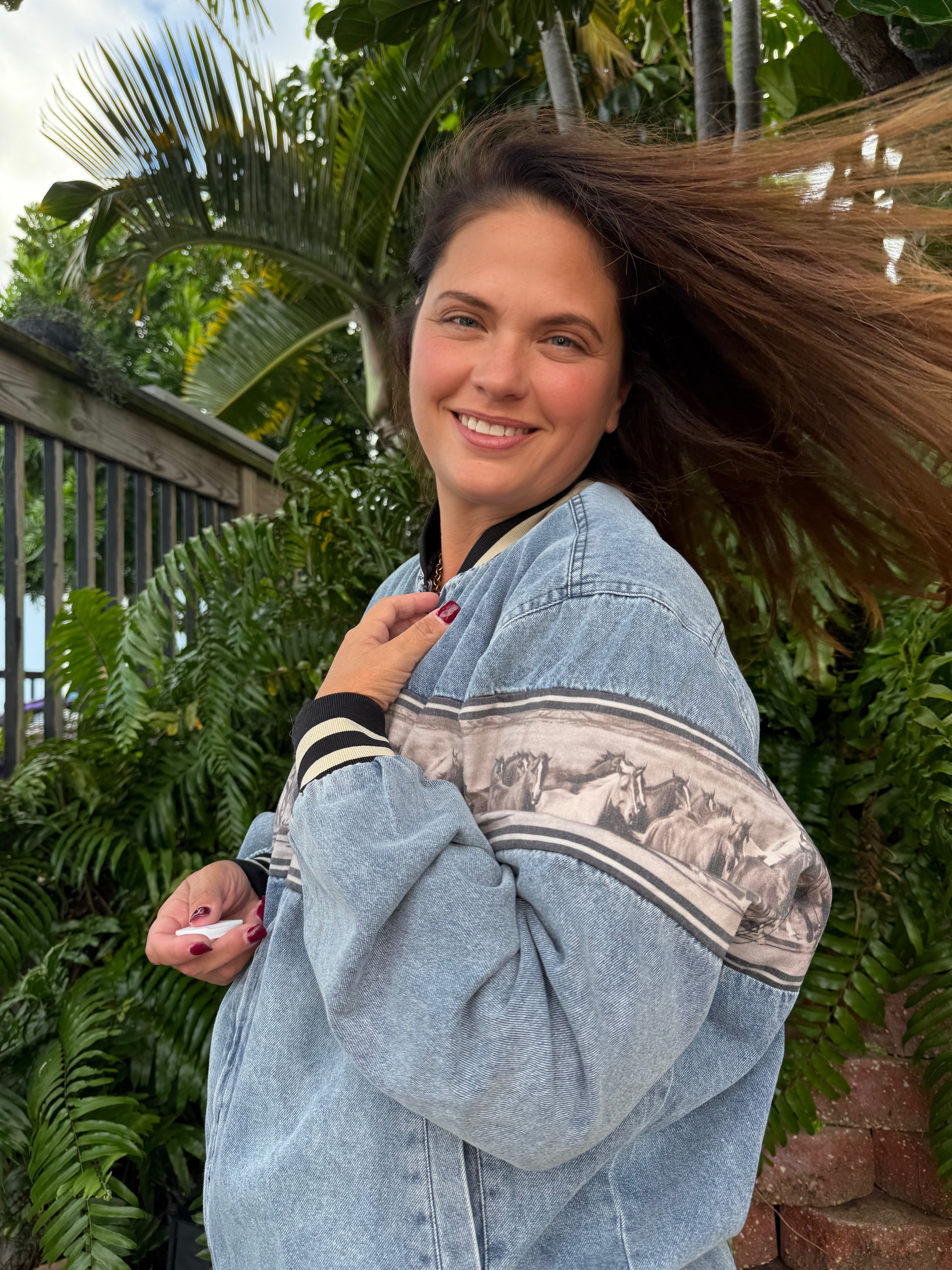 Bermuda Rush Bomber Jacket by Sterling Kreek - BFF Here