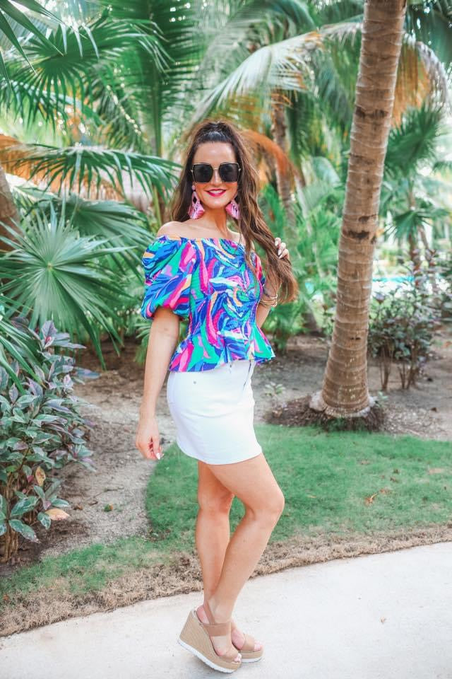 PREORDER-Hit The City Peplum Top (Ships Beginning of March) - BFF Here