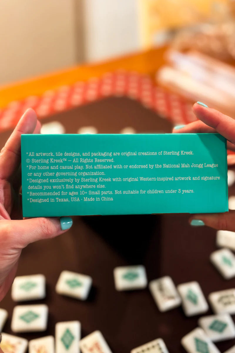 Wild West Mahjong Tiles Only by Sterling Kreek - BFF Here