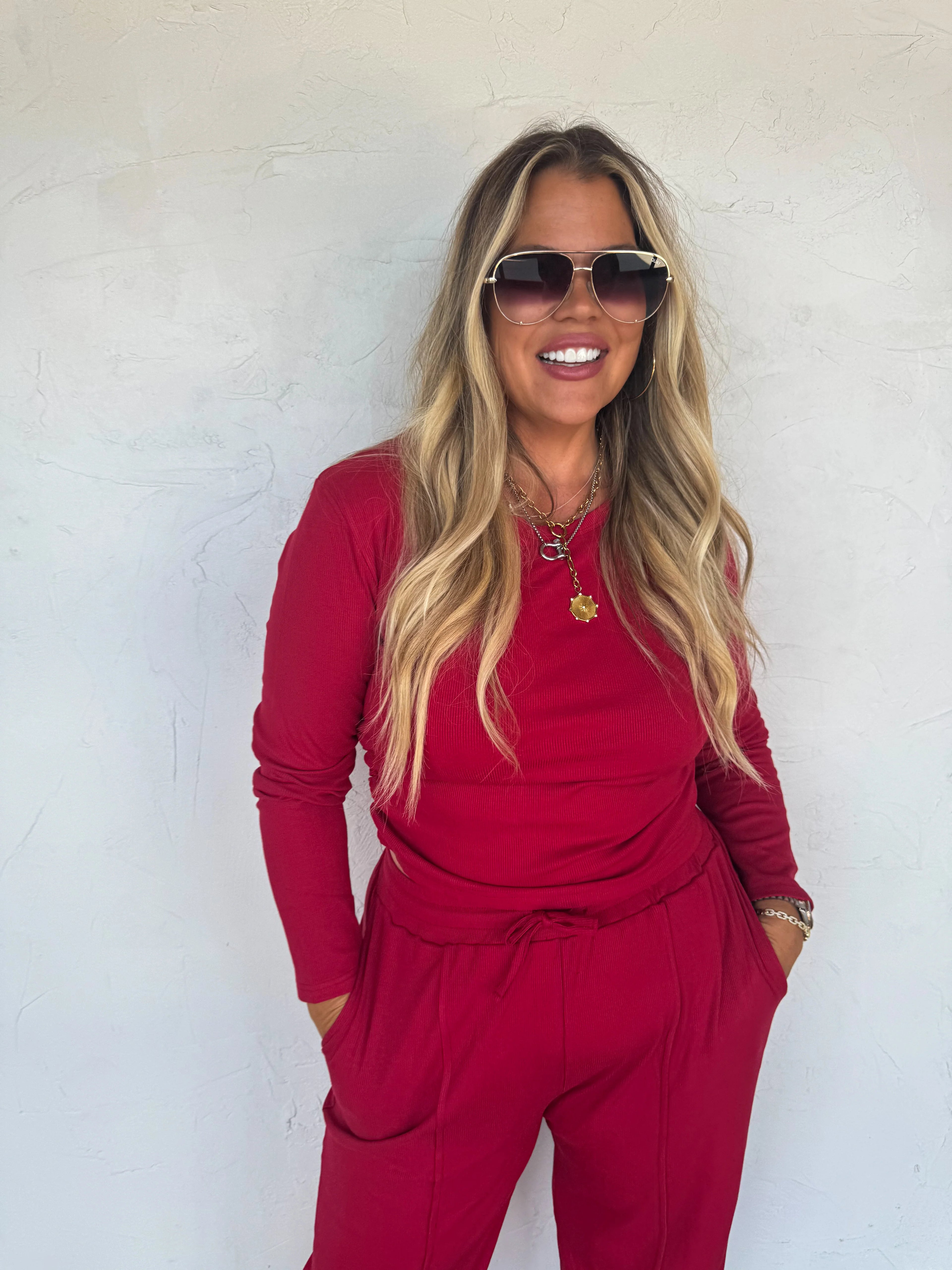 PREORDER: Sunday Ribbed Lounge Set by Blakeley (Mid December) - BFF Here