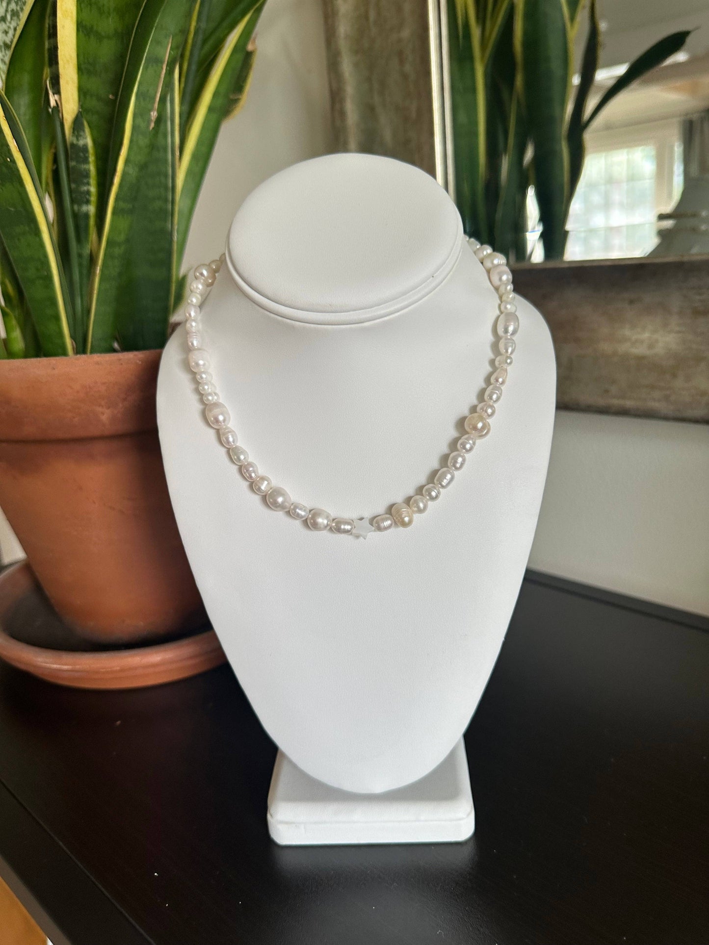 Radiant Harmony Pearl Necklace