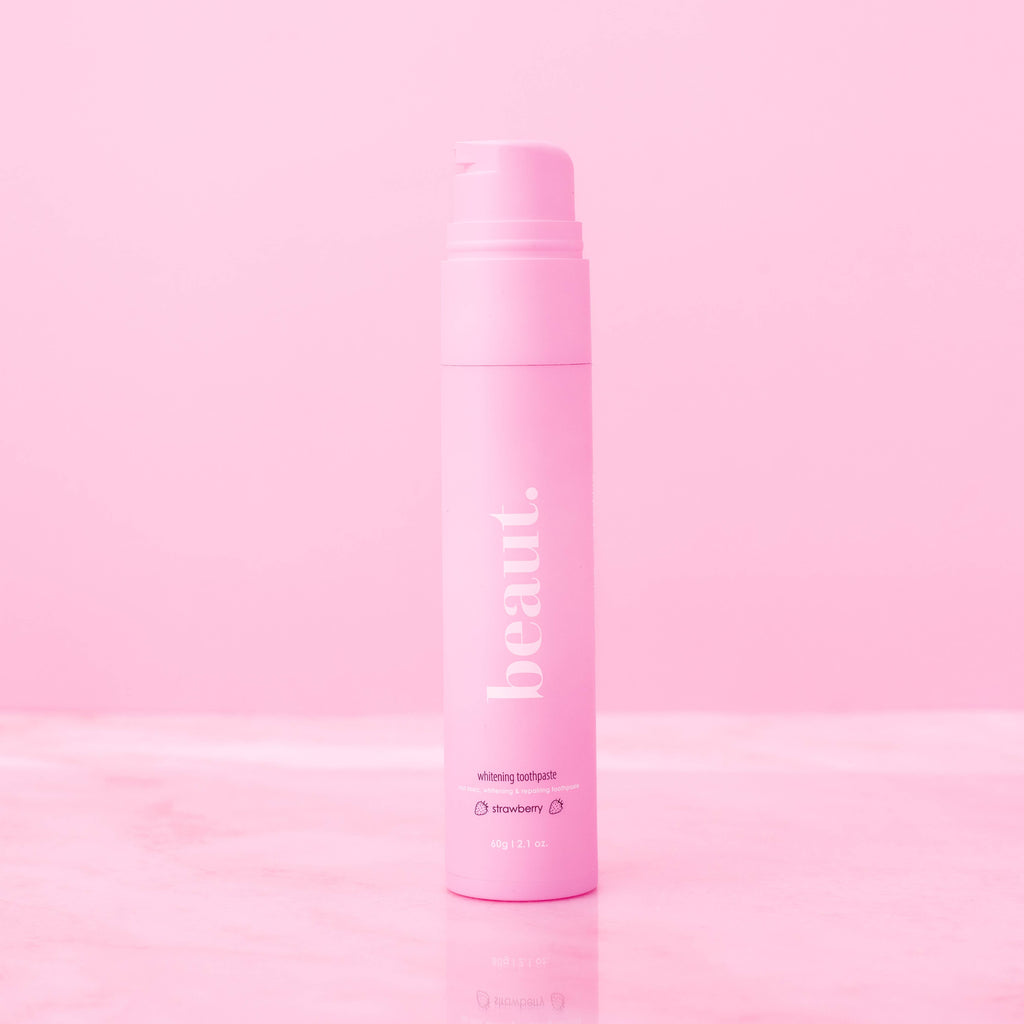 Strawberry Whitening Toothpaste by Beaut. - BFF Here