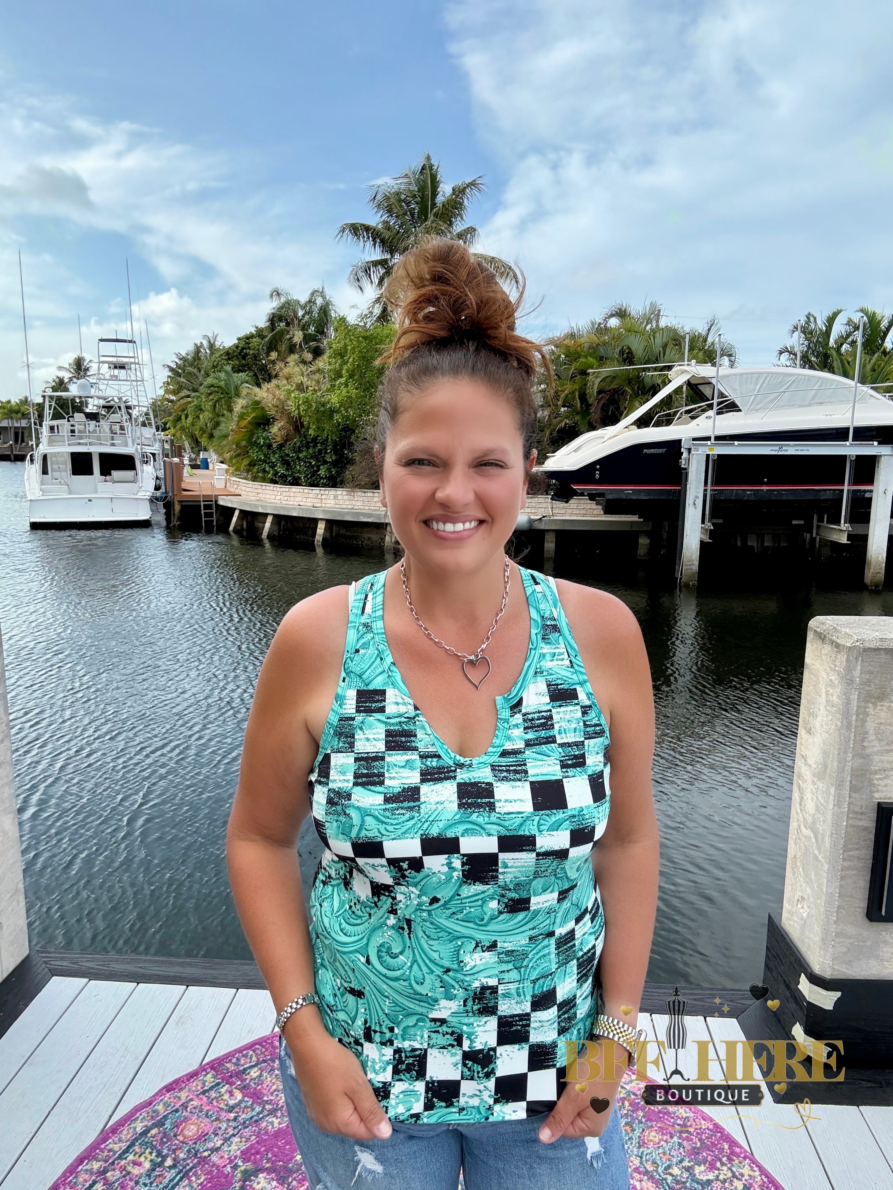 Miles Ahead Tank Top by Sterling Kreek - BFF Here