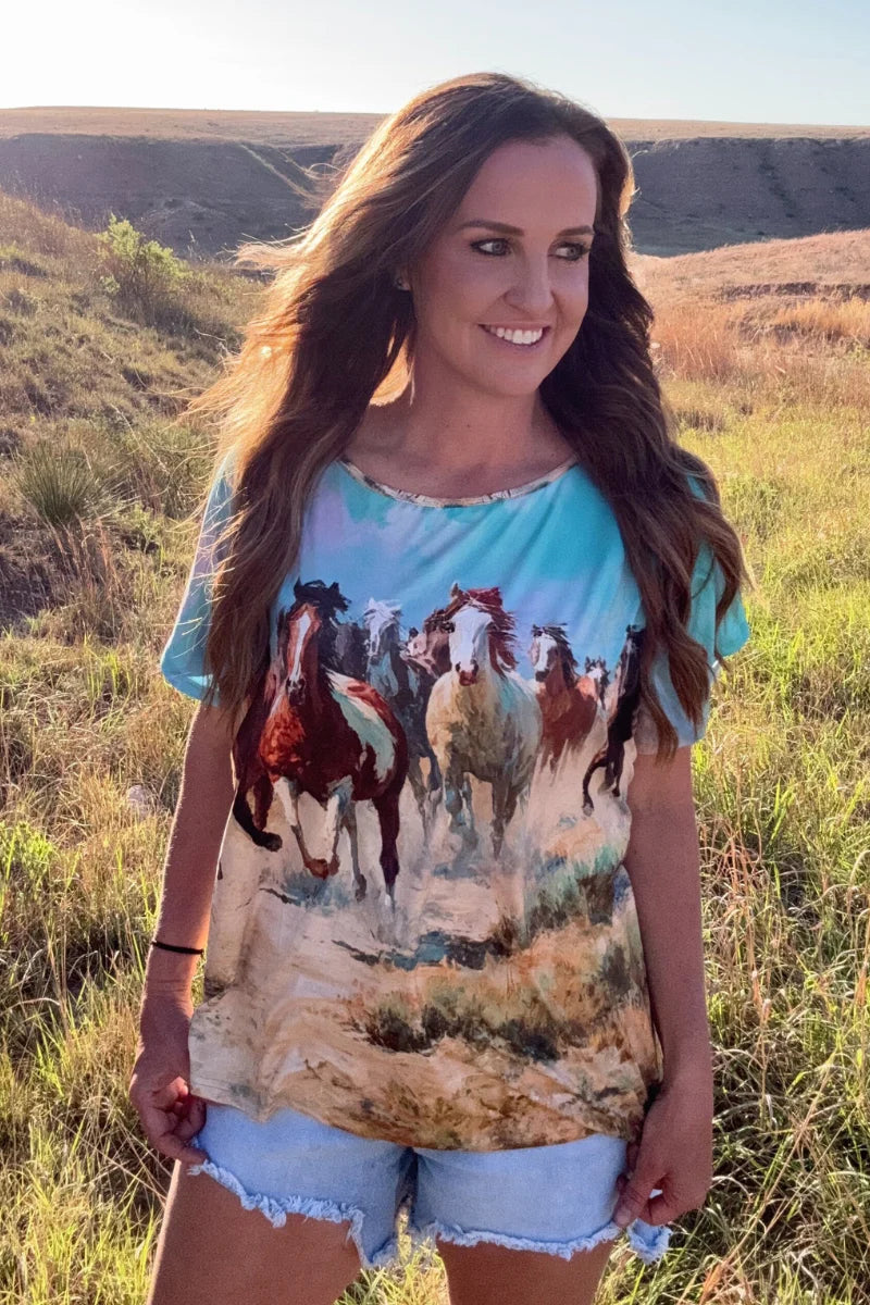 Dusty Remuda Top by Sterling Kreek - BFF Here