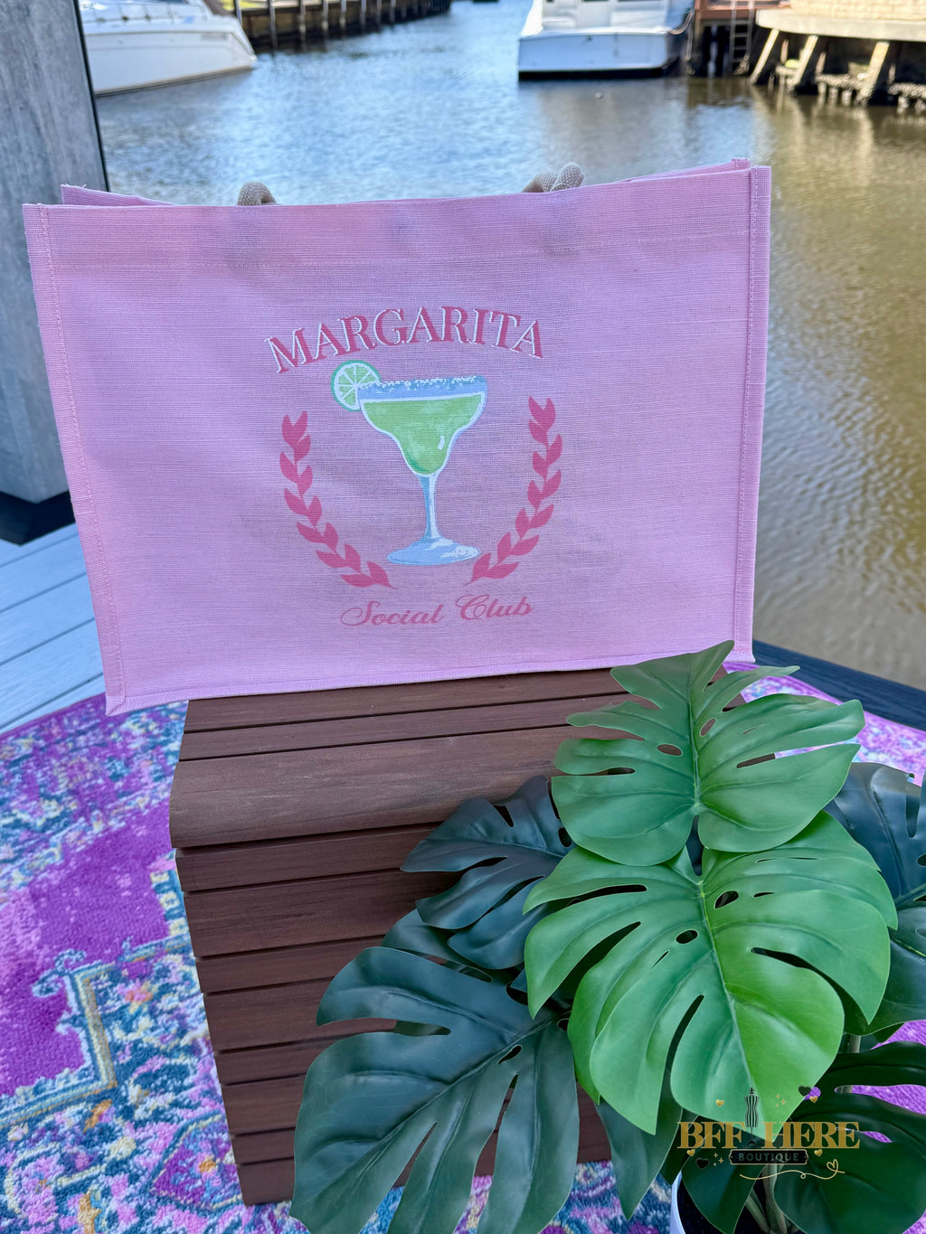 Margarita Social Club Juco Tote by Royal Standard - BFF Here