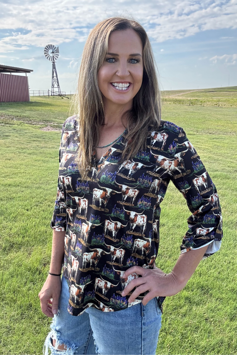 Heart Of Texas Top by Sterling Kreek - BFF Here