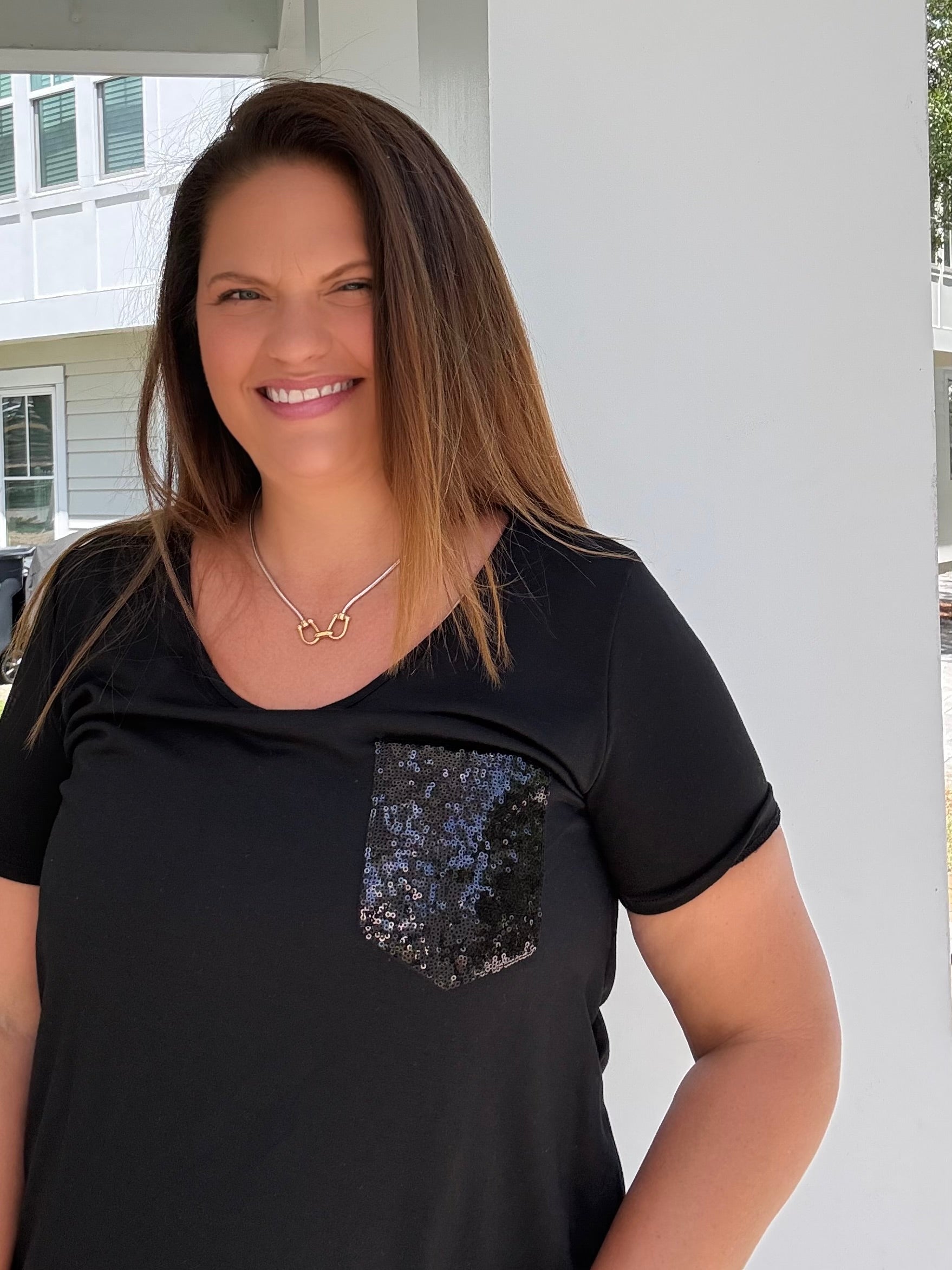 Black Basic Tee by HeimishUSA (ARRAY) — Ships 2-3 weeks - BFF Here