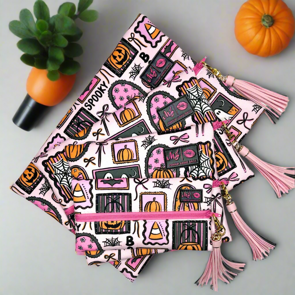PREORDER: Pink-A-Boo by Makeup Junkie Bags (ETA: Mid September) - BFF Here