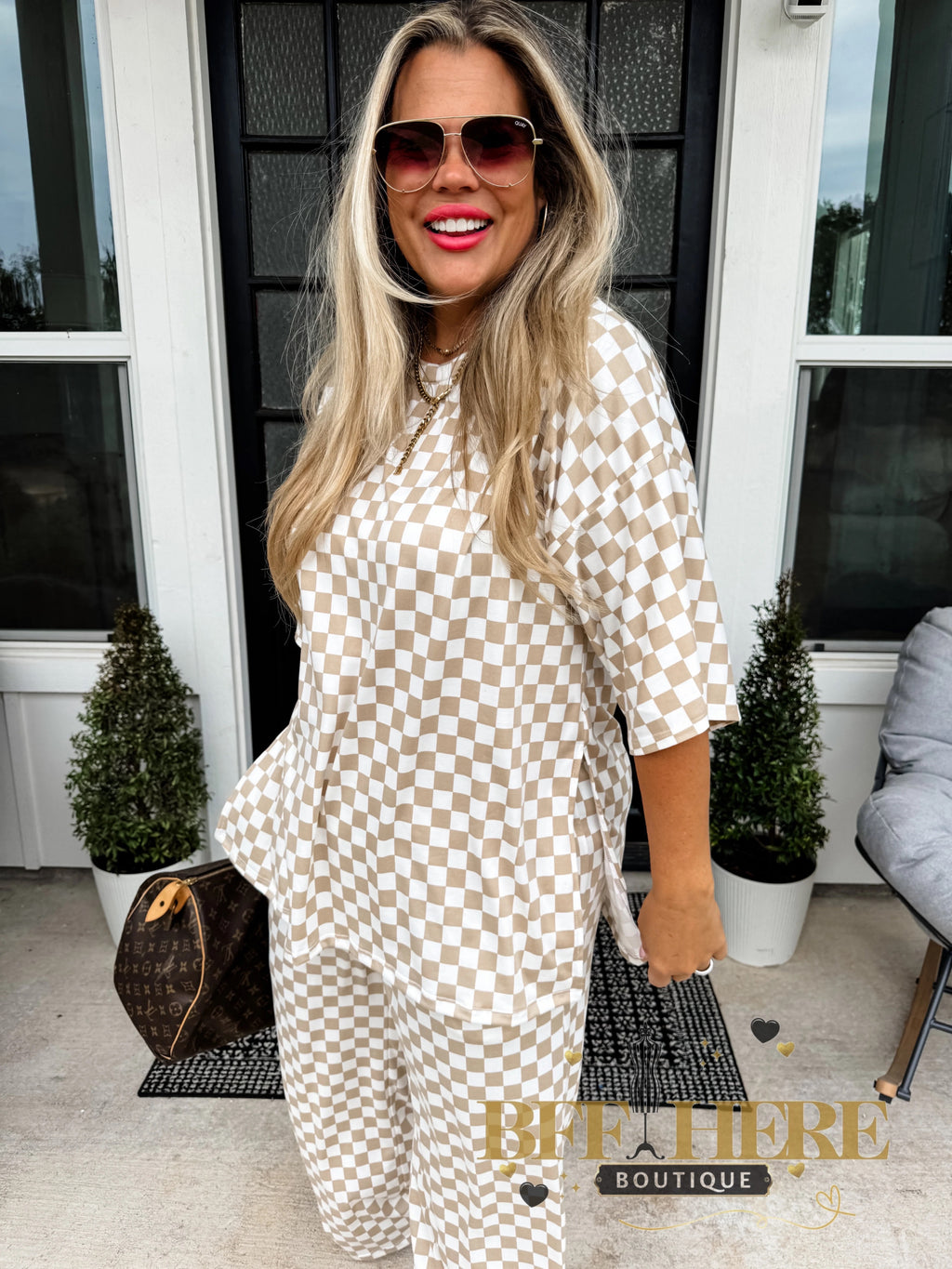 Check Me Out Side Slit Top by Blakeley - BFF Here