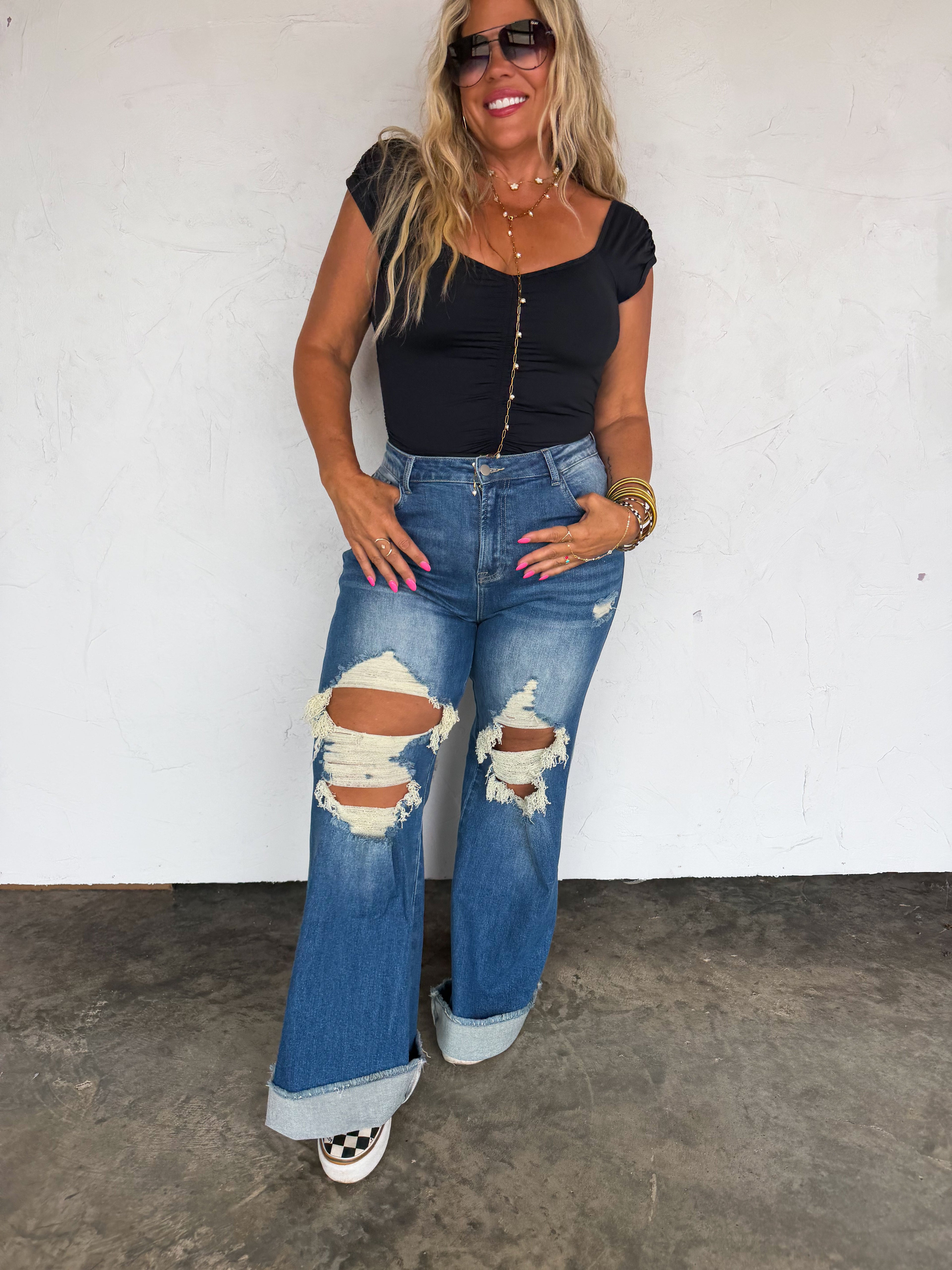 PREORDER: Blakeley Distressed Jeans by Blakeley (ETA: September)