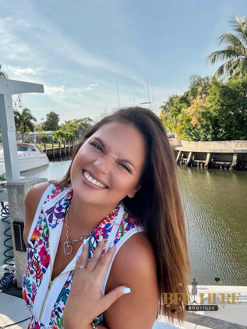 Everyday Zipper Dress / Fiesta Time White by Jess Lea - BFF Here