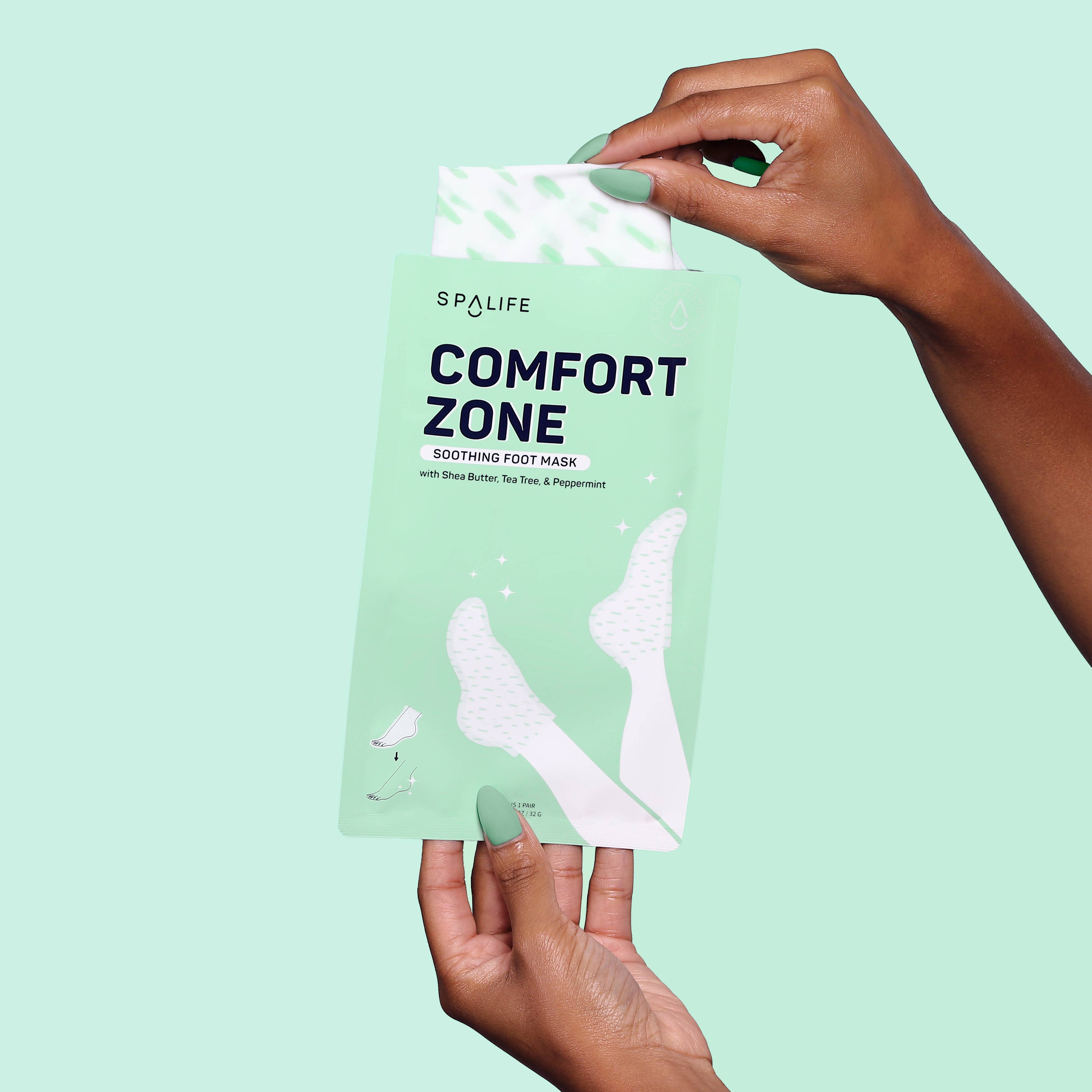 Comfort Zone Soothing Foot Mask with - 3 Pairs - BFF Here