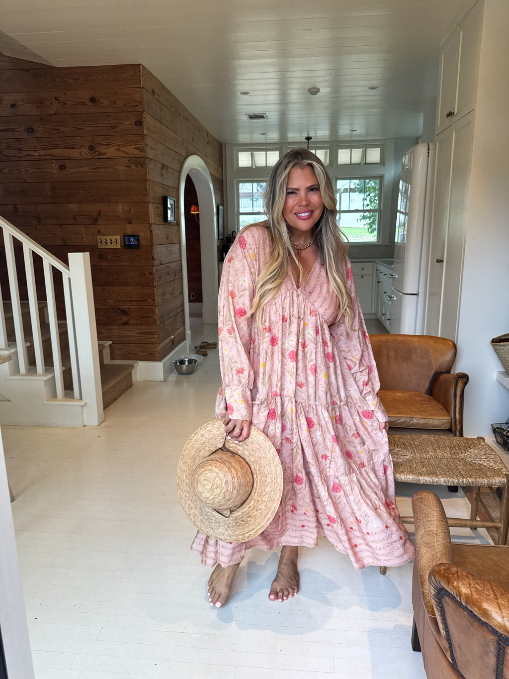 PREORDER- SPRING FLORAL KORA DRESS - BFF Here