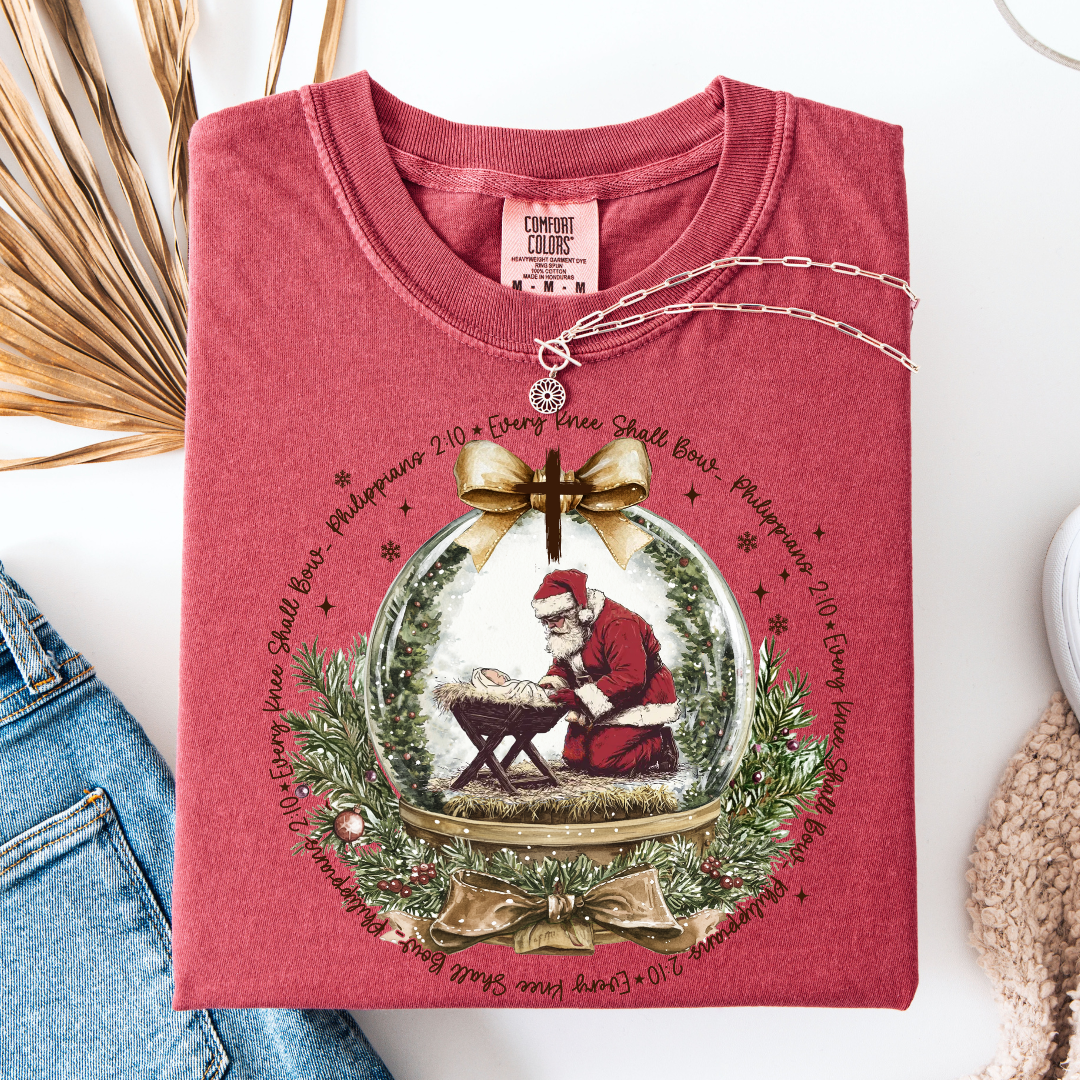 Baby Jesus & Santa Tee - BFF Here