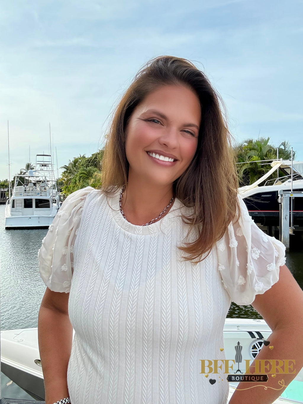 Prairie Bloom Puff Sleeve Top - BFF Here