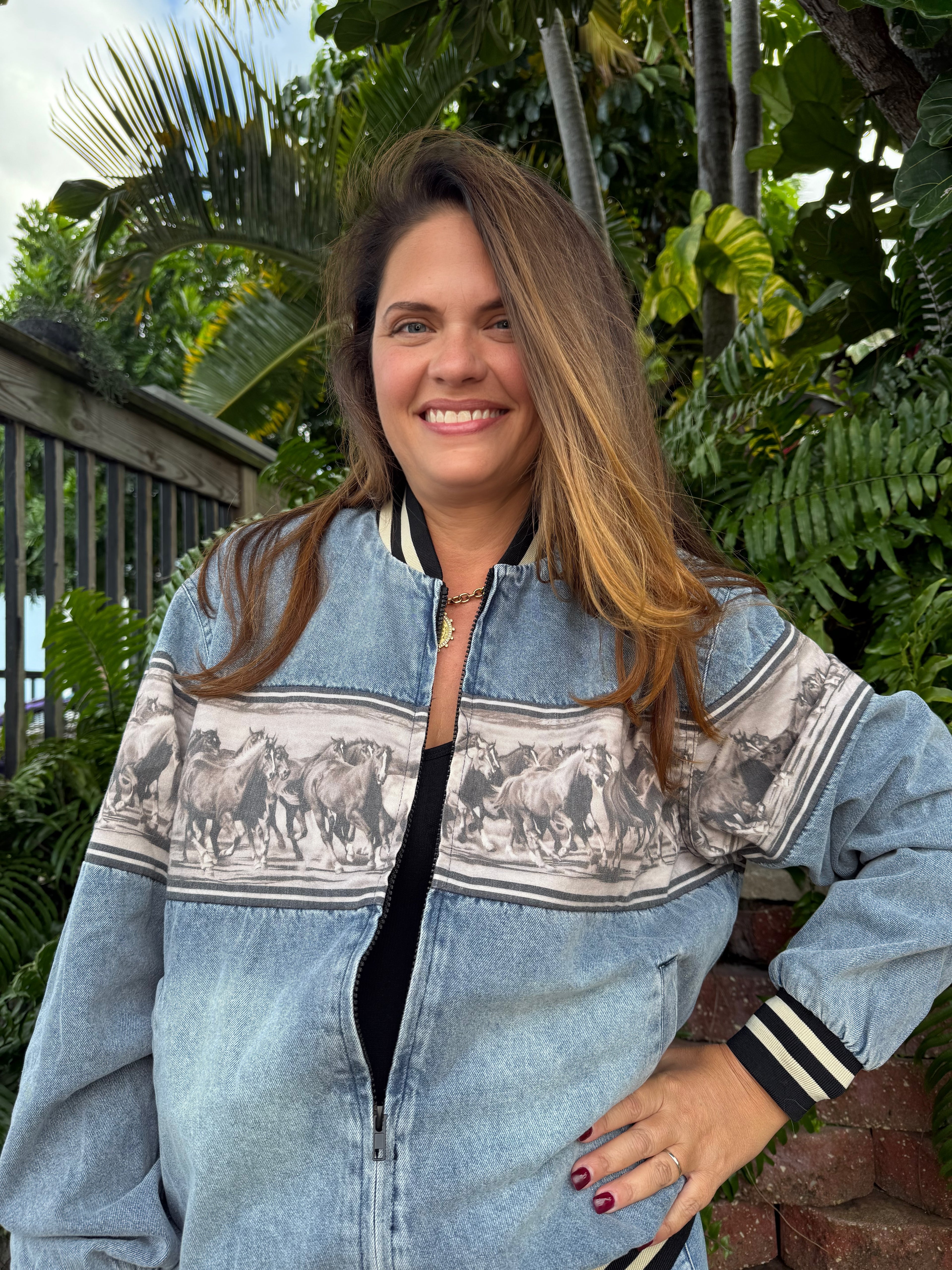 Bermuda Rush Bomber Jacket by Sterling Kreek - BFF Here
