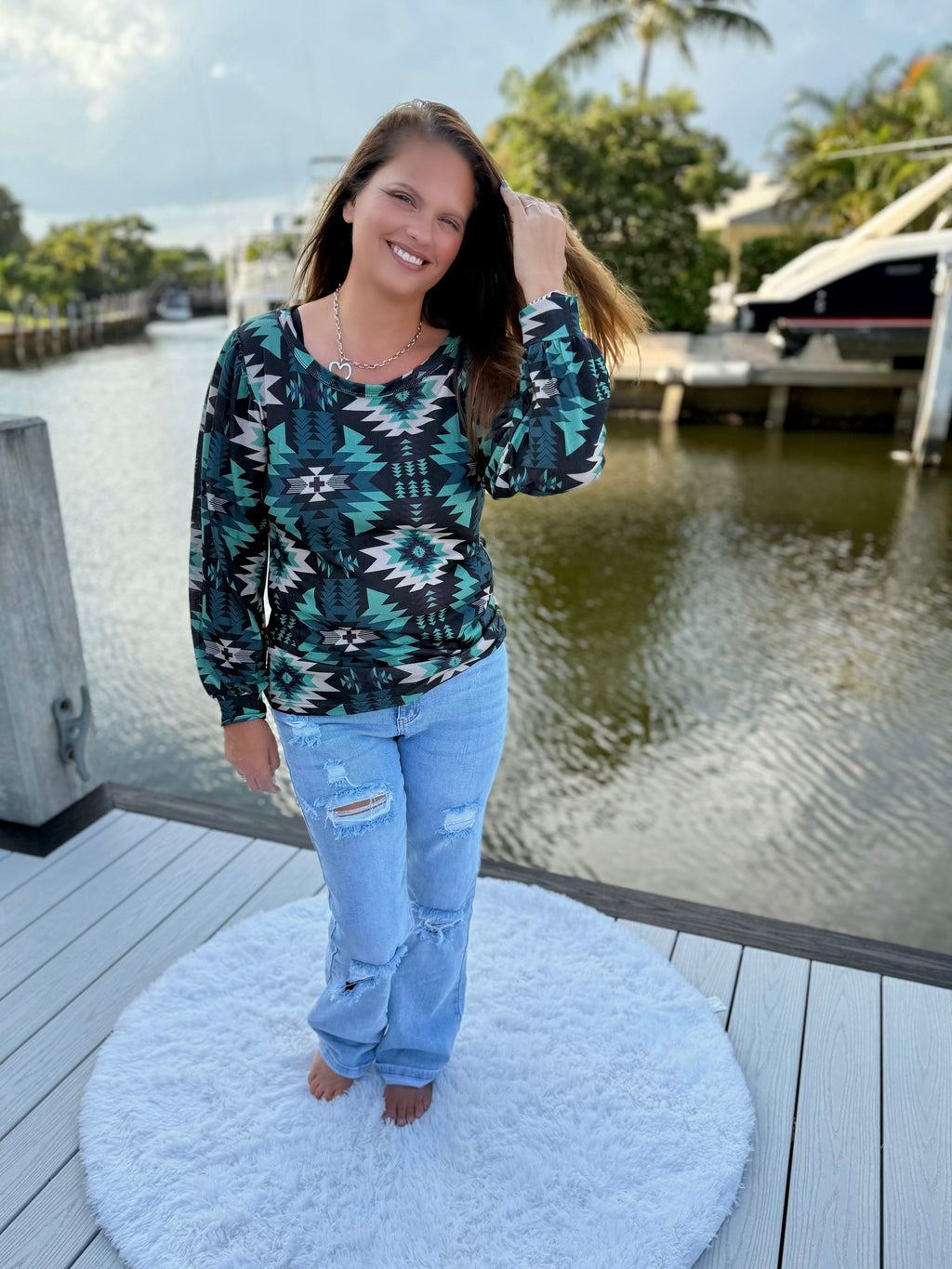 Midnight Mesa Top by Sterling Kreek - BFF Here