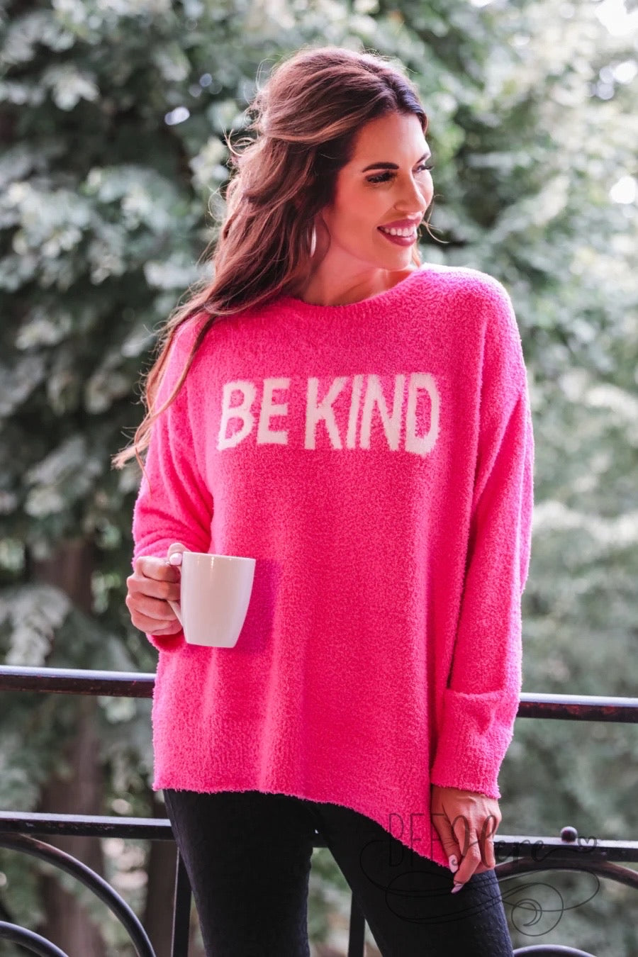 Be Kind Cozy Sweater - BFF Here