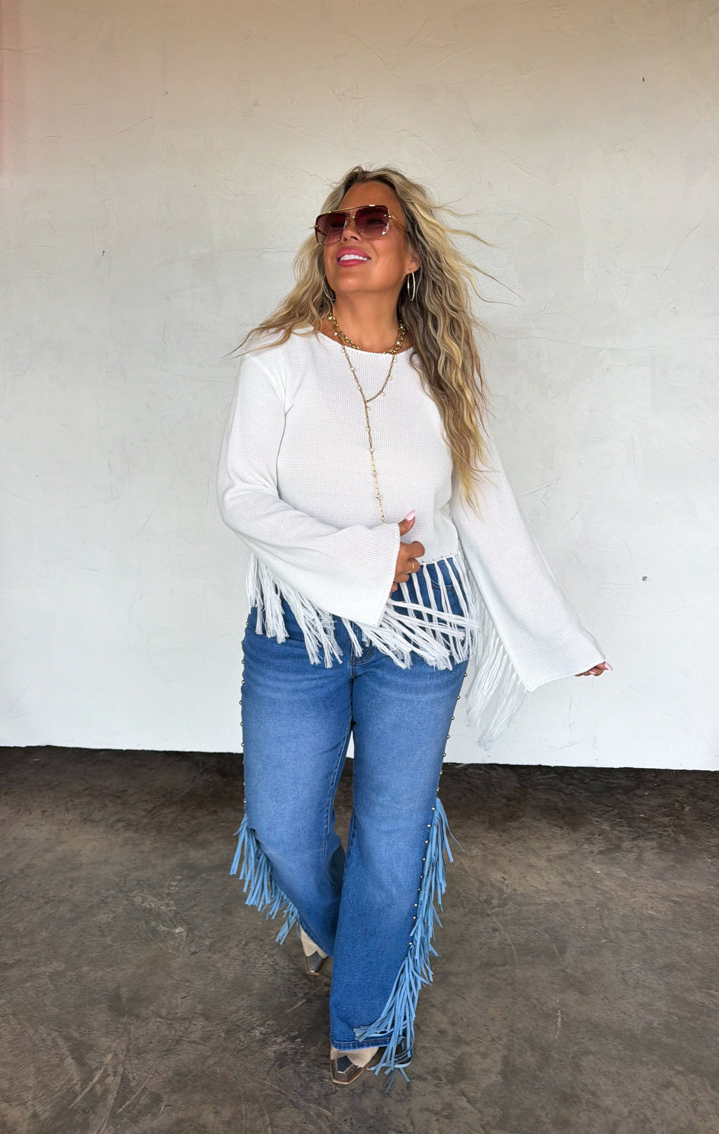 PREORDER: Fringe Benefits Top by Blakeley (ETA: December)