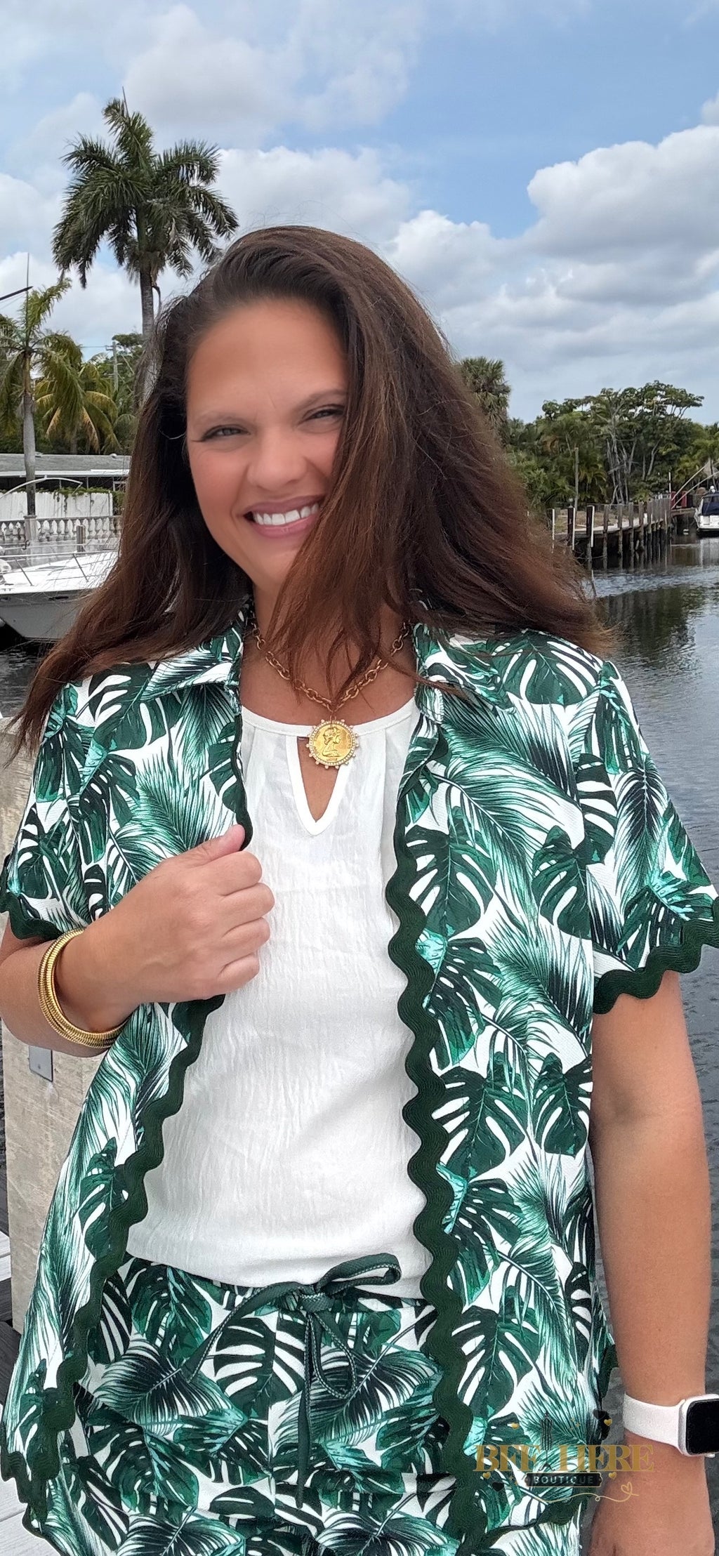 Savannah Textured Ric Rac Set / Palm Leaf by Jess Lea - BFF Here