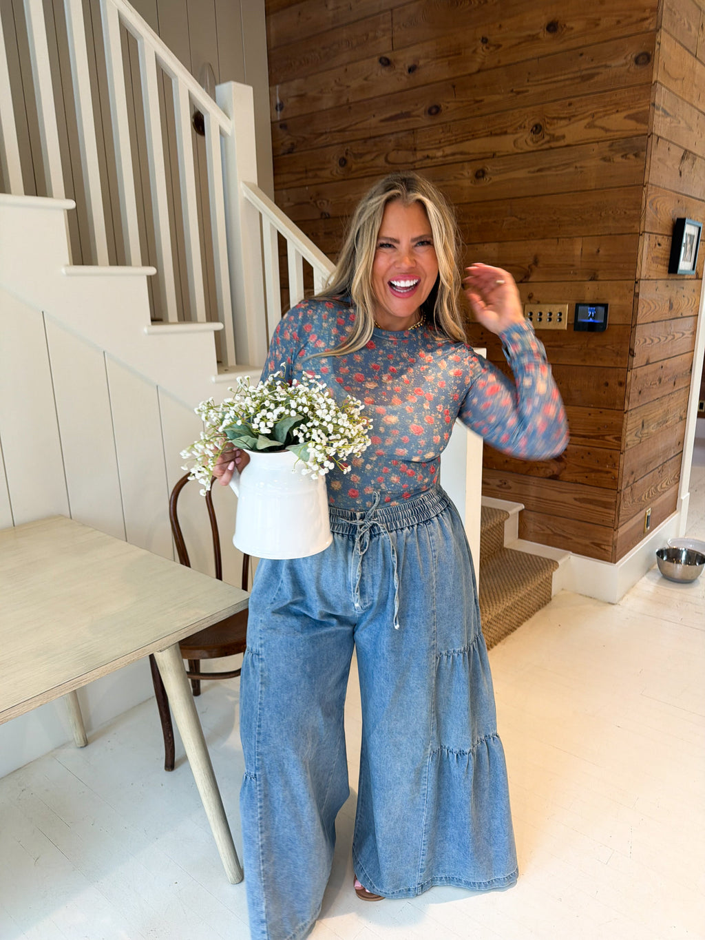 PREORDER: Southern Charm Dress It Up Mesh Top by Blakeley (ETA: April) - BFF Here