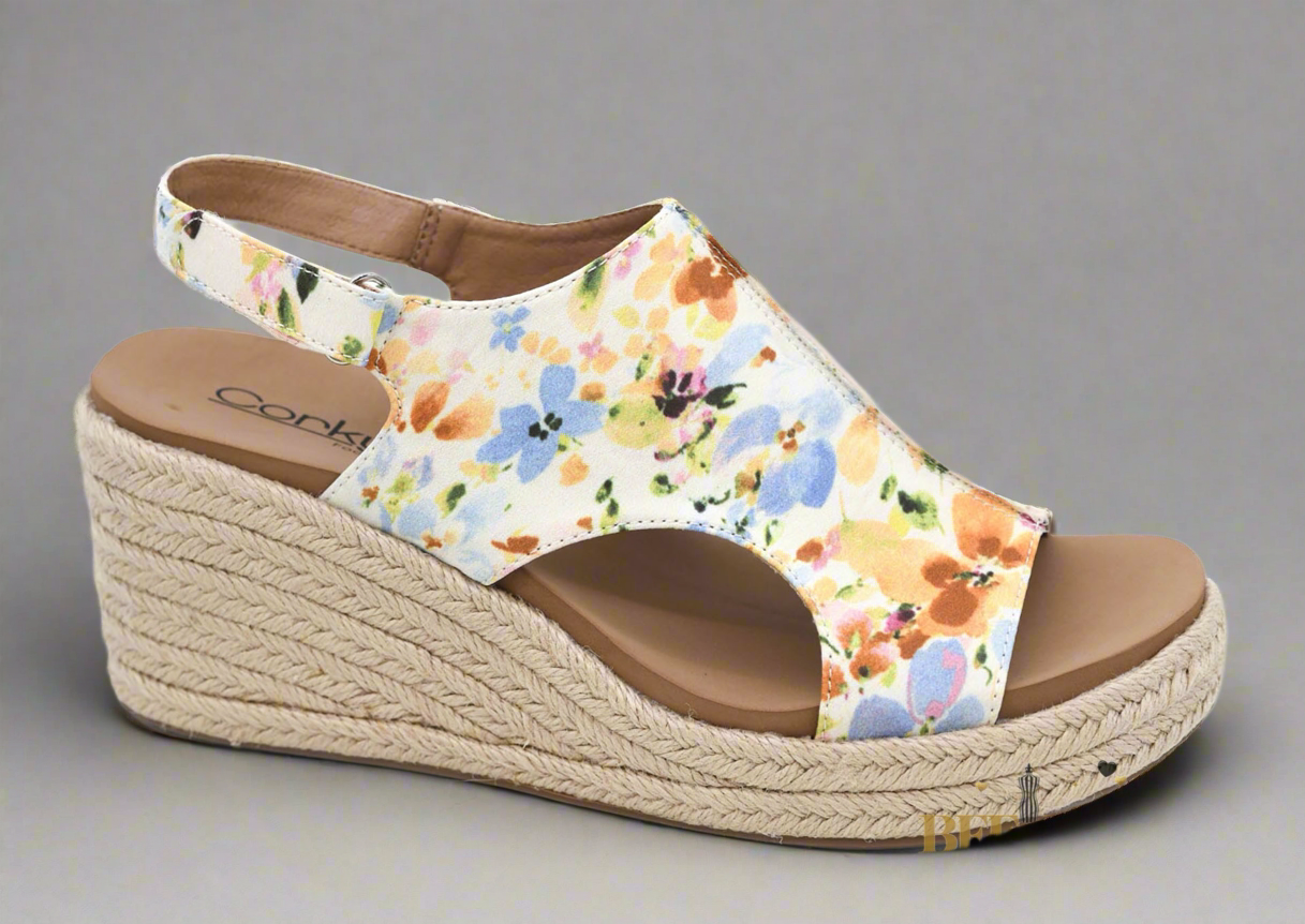 Carley - Natural Mini Floral Jute by Corkys - BFF Here